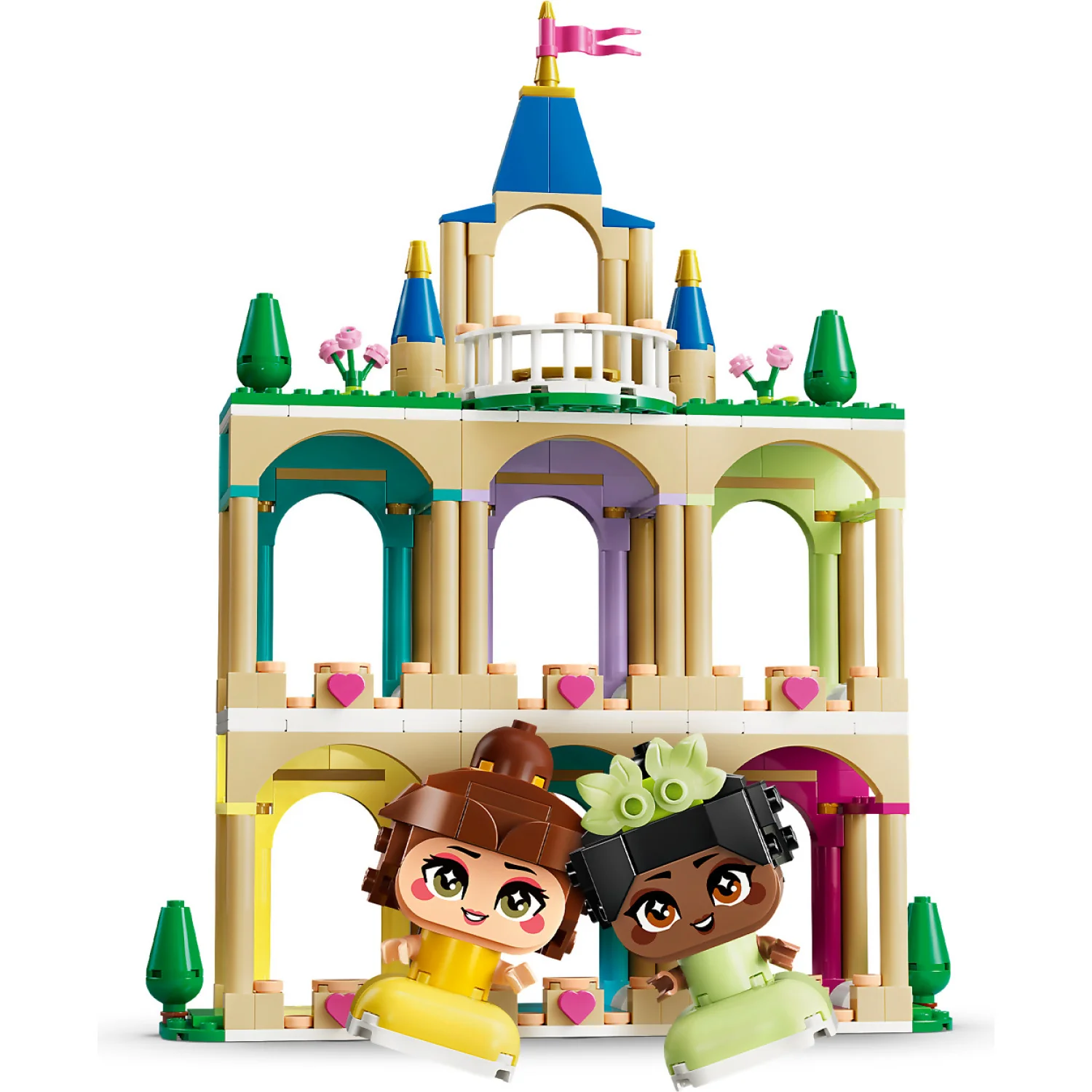 LEGO 43291 Mini Belle and Tiana with Castle - Disney - Image 4