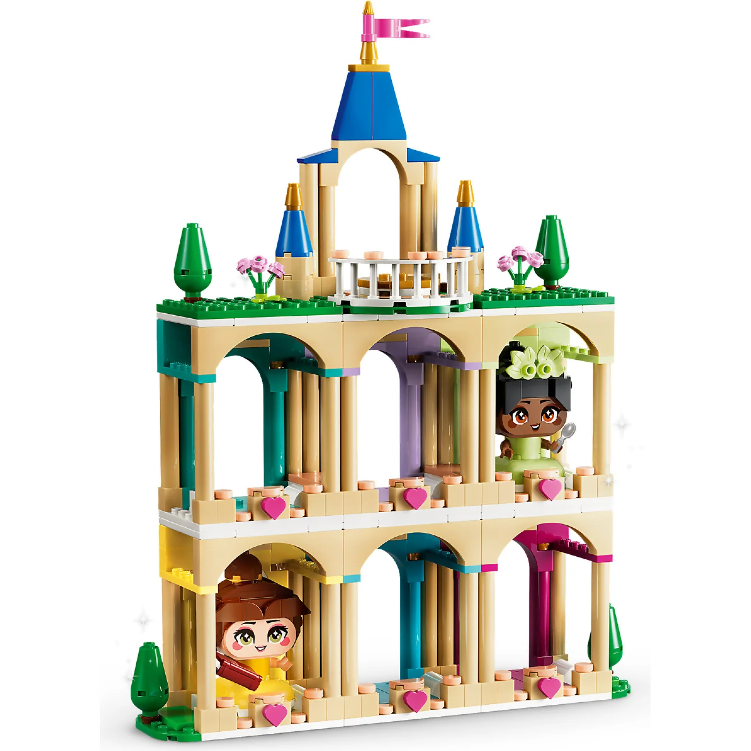 LEGO 43291 Mini Belle and Tiana with Castle - Disney - Image 5