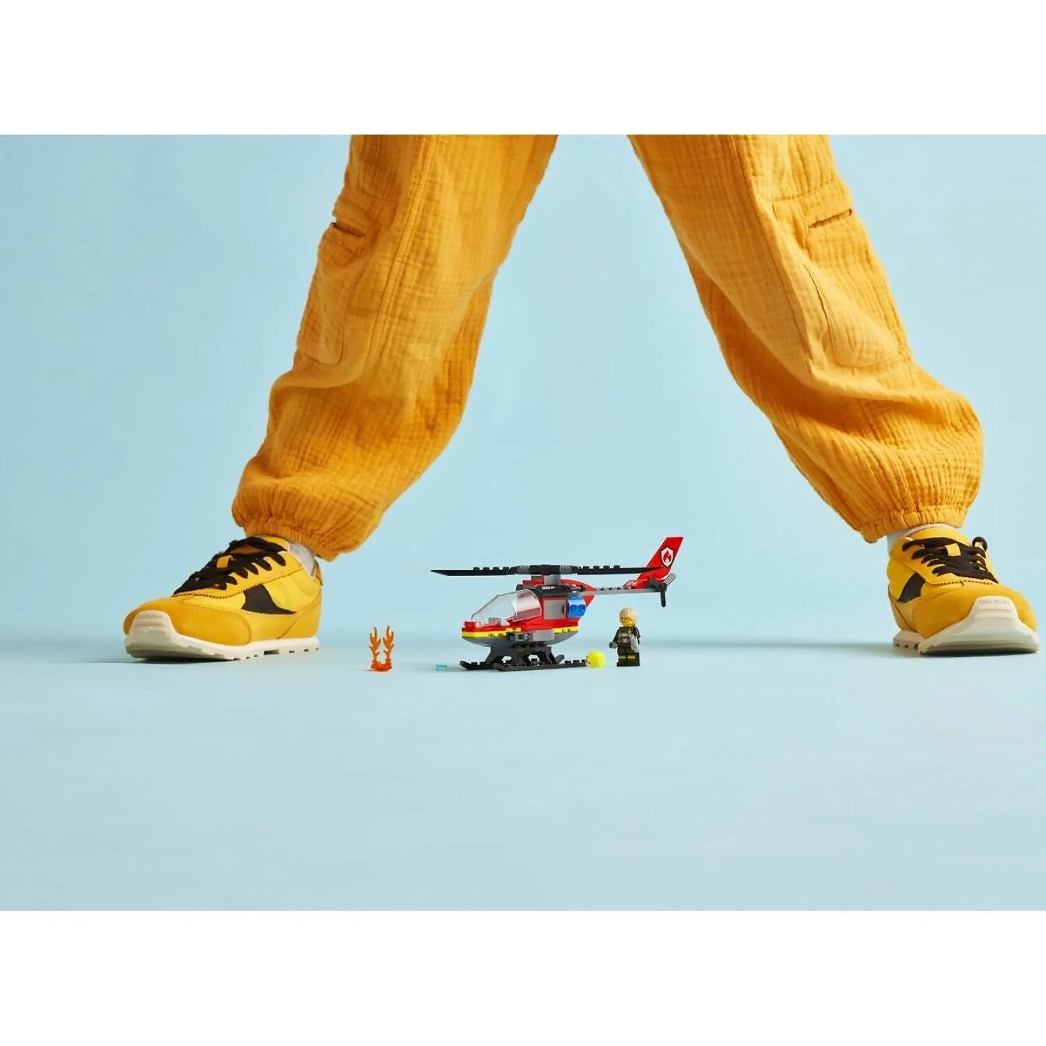 LEGO 60411 Fire Rescue Helicopter - City - Image 7