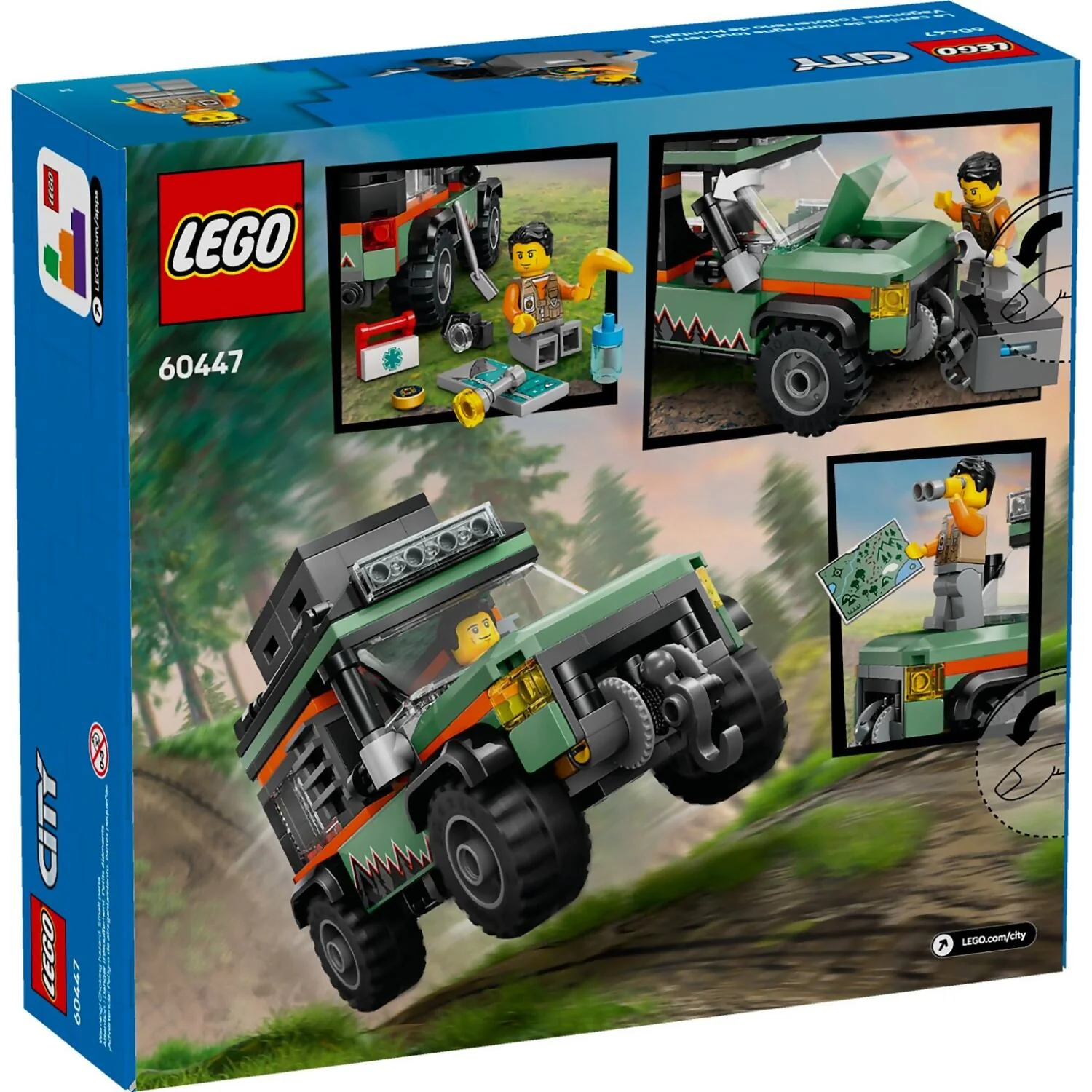 LEGO 60447 Off-road 4x4 Mountain Truck - City - Image 6