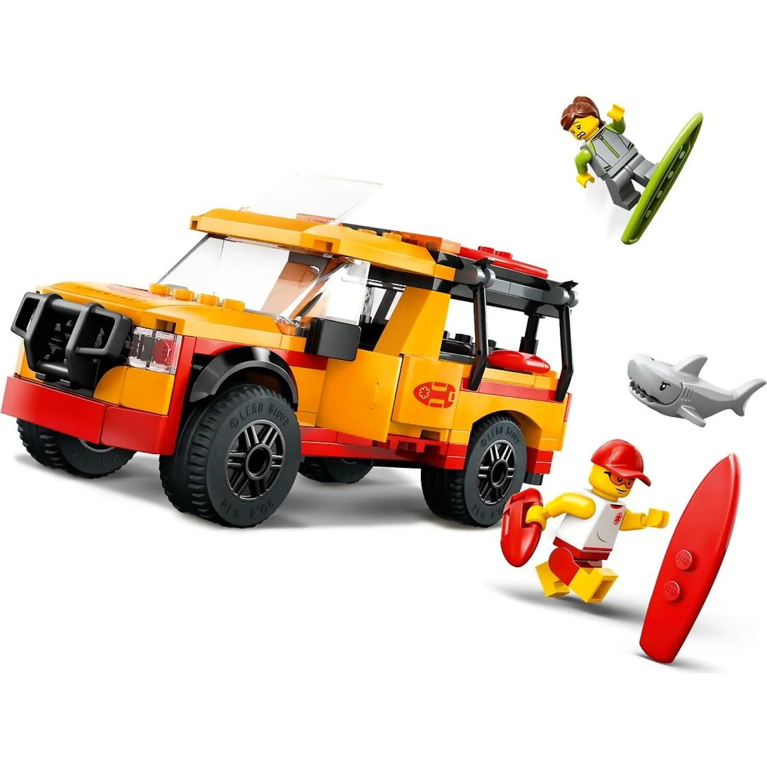 LEGO 60453 Lifeguard Beach Rescue Truck - City - Image 2