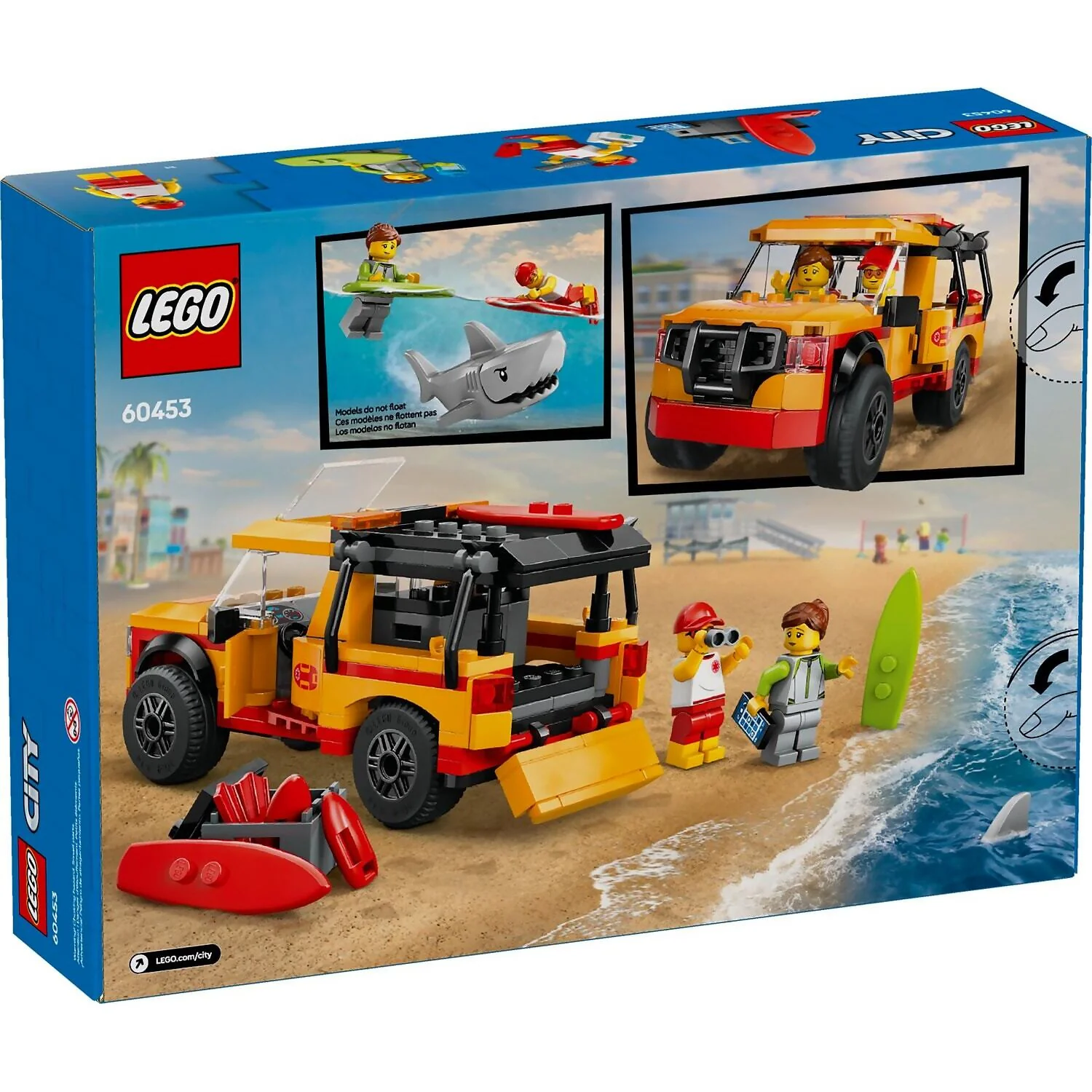 LEGO 60453 Lifeguard Beach Rescue Truck - City - Image 6