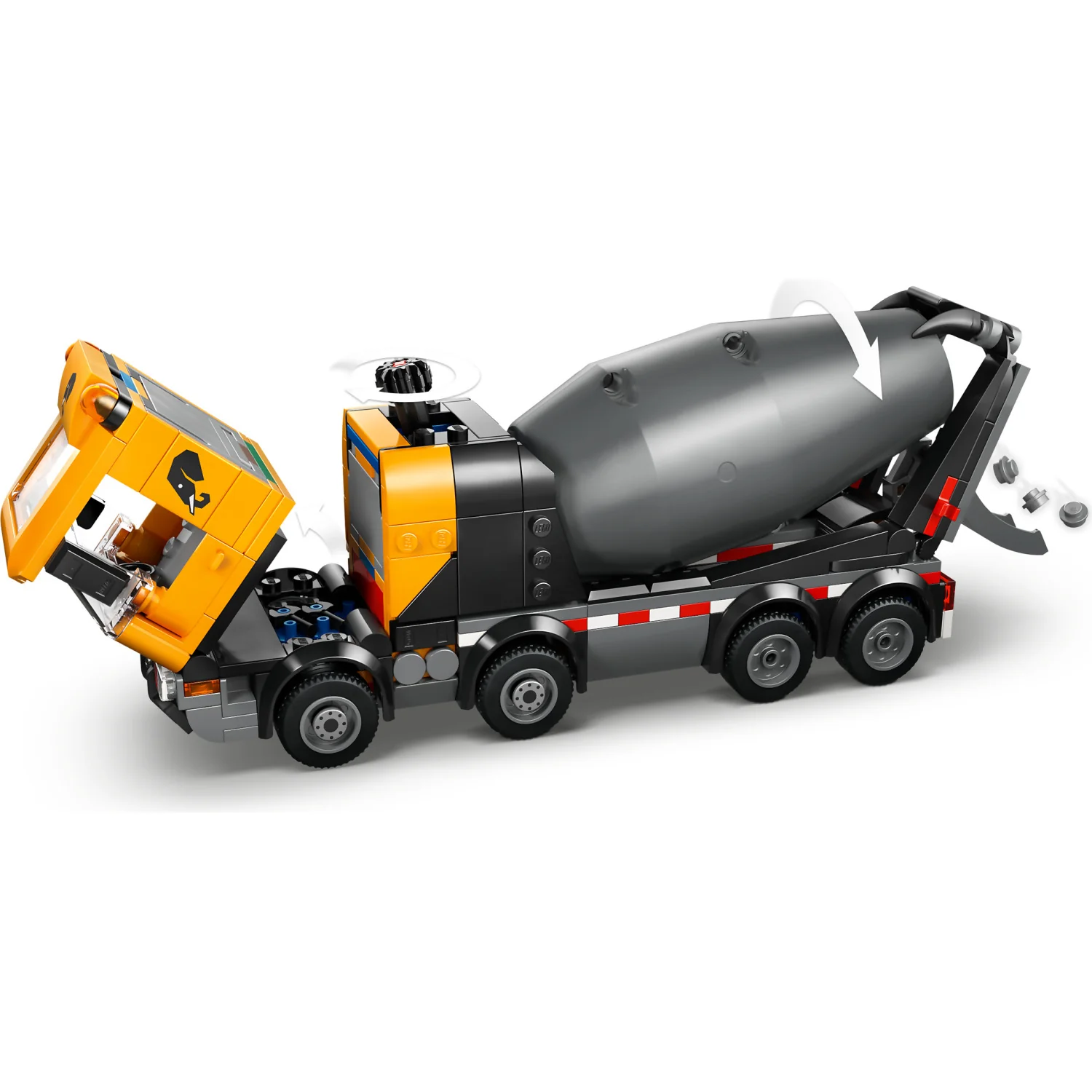 LEGO 60478 Cement Mixer - City - Image 5