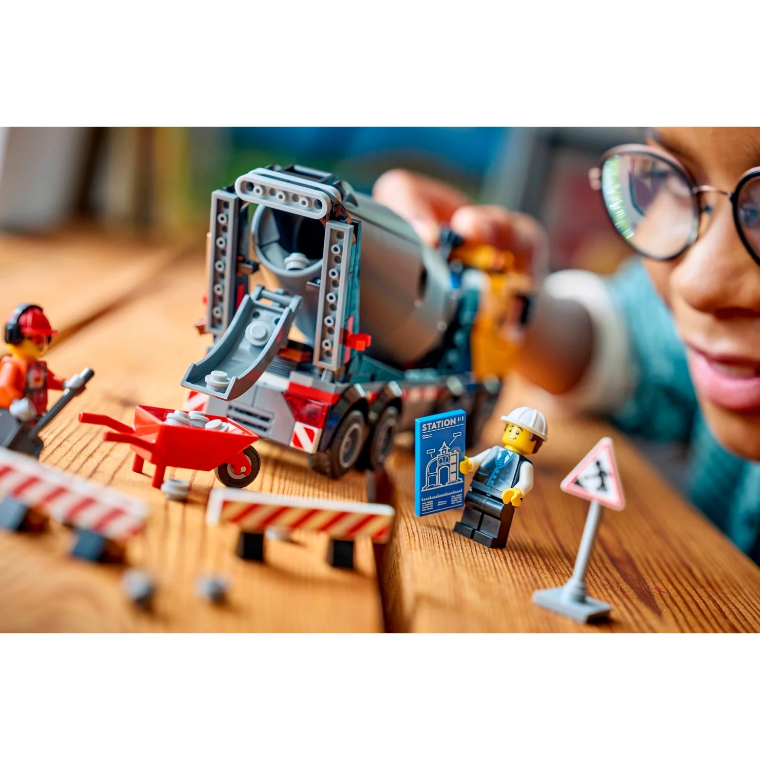 LEGO 60478 Cement Mixer - City - Image 8