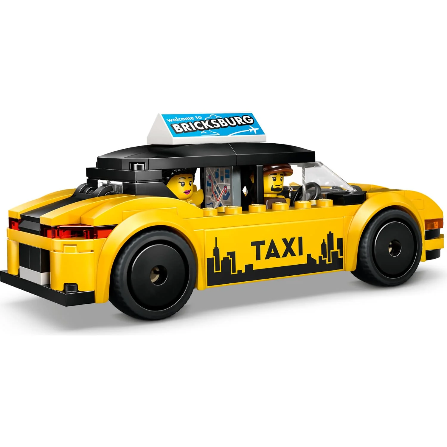 LEGO 60487 Yellow Taxi - City - Image 4