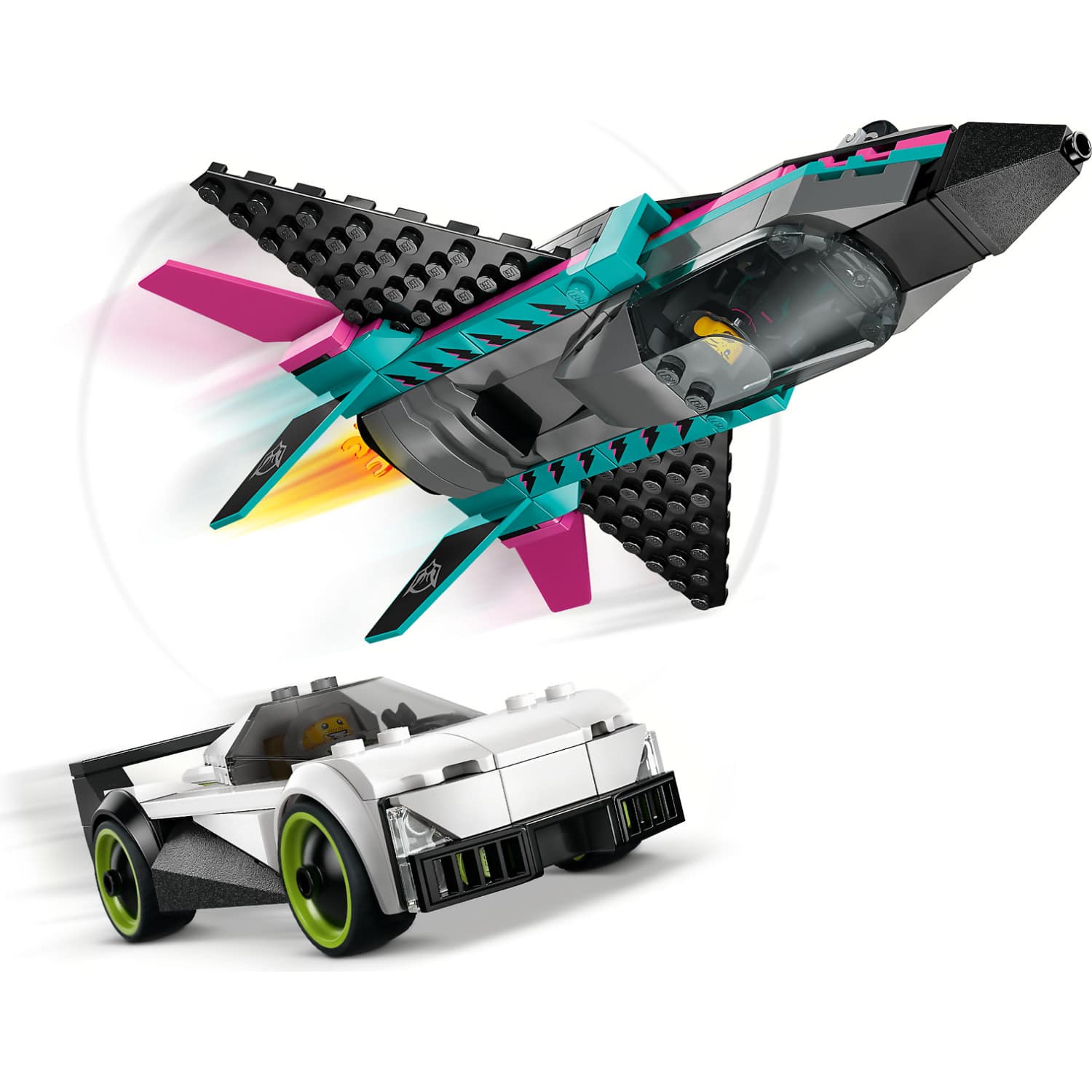 LEGO 60489 Jet vs. Car - City - Image 7