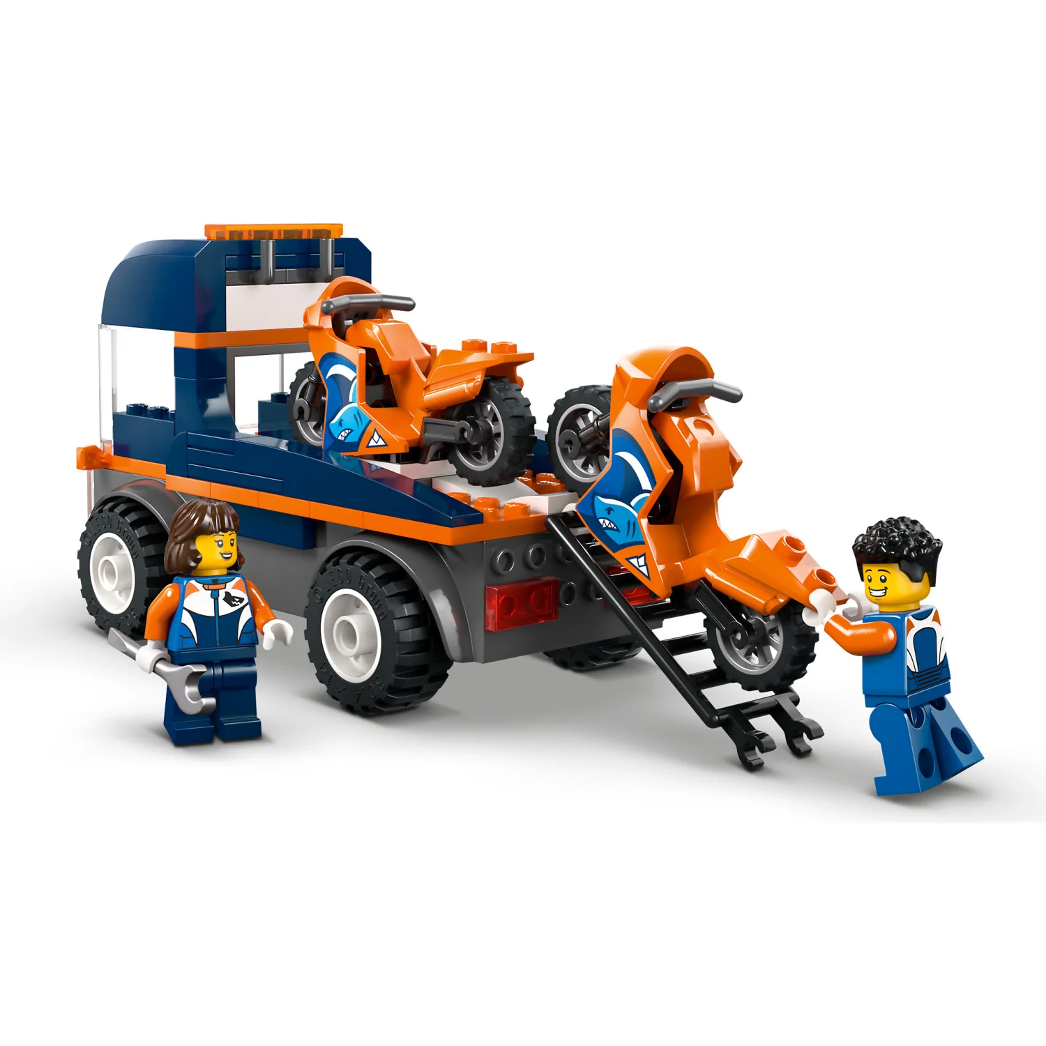LEGO 60491 Motorcycle Transporter - City - Image 4