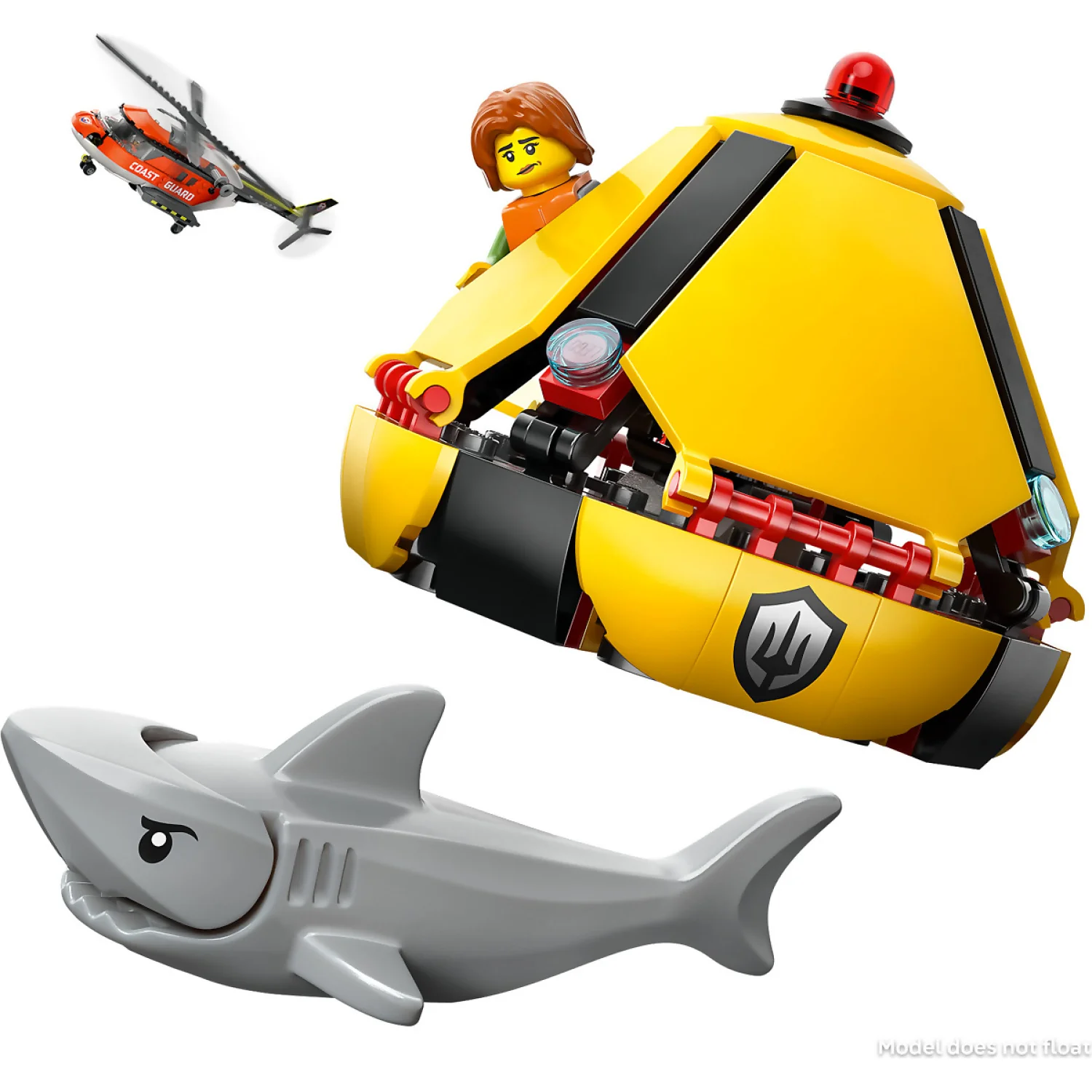 LEGO 60503 Coast Guard Helicopter - City - Image 6