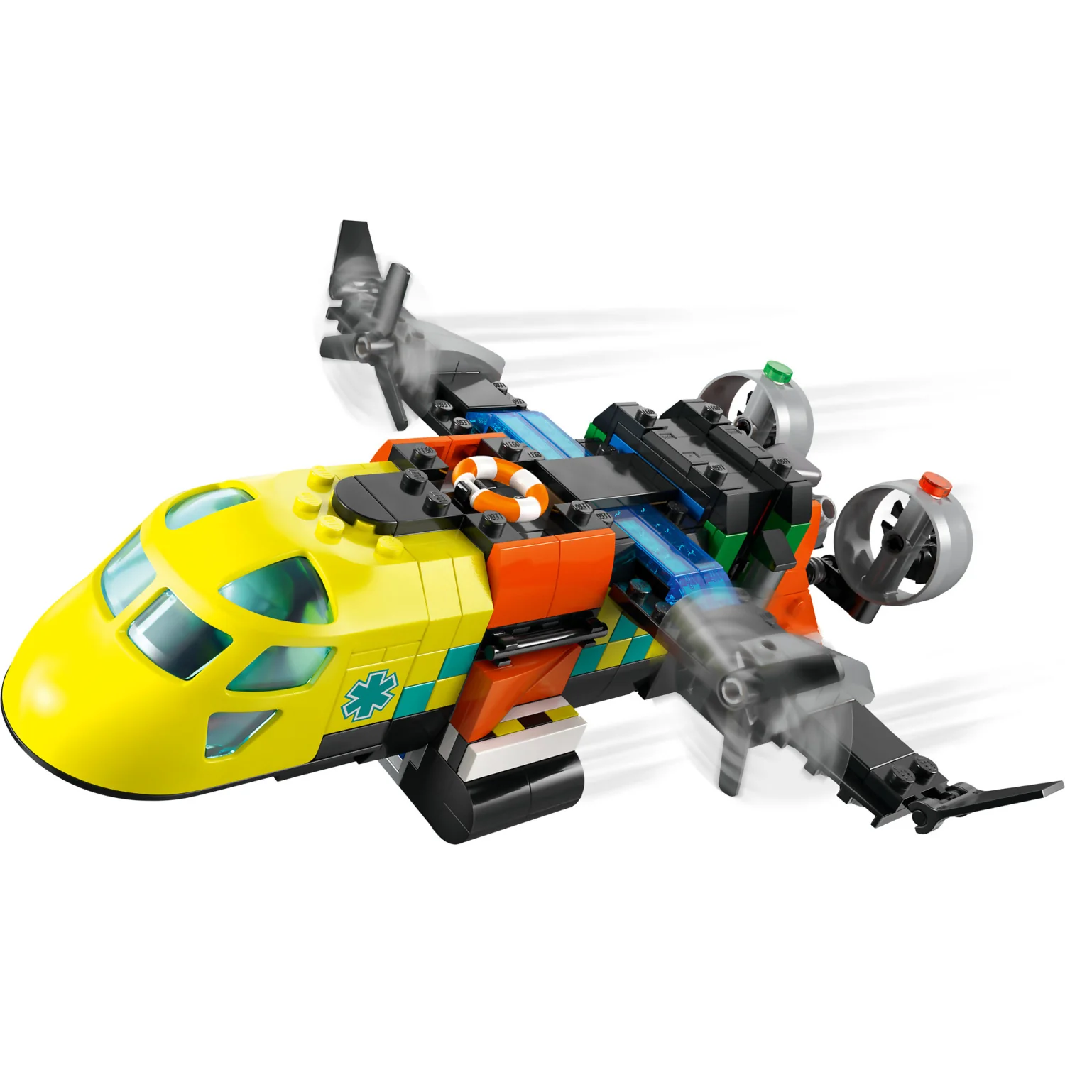 LEGO 60505 Airplane Service Truck and Hovercraft Remix - City - Image 2