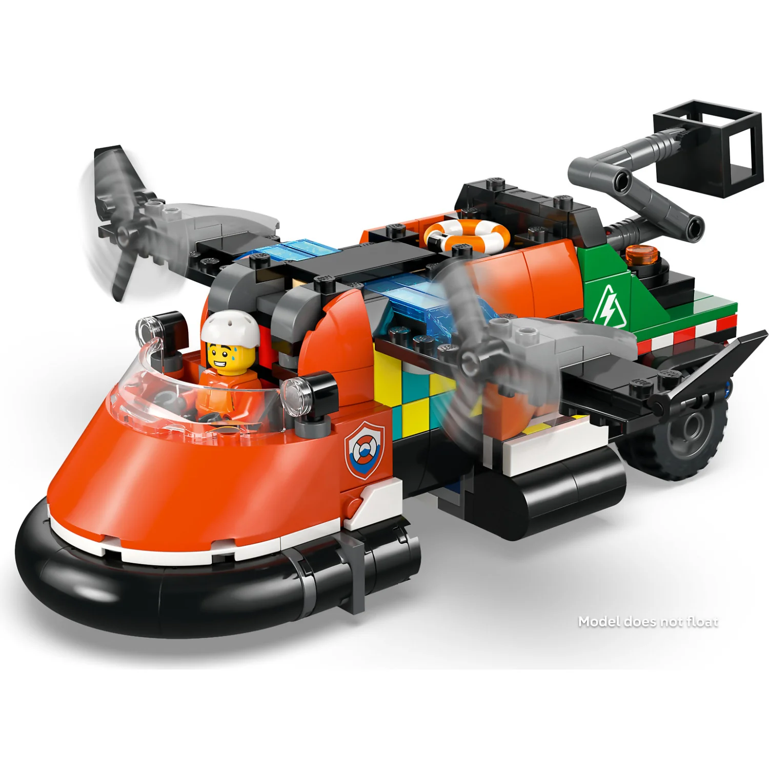 LEGO 60505 Airplane Service Truck and Hovercraft Remix - City - Image 4