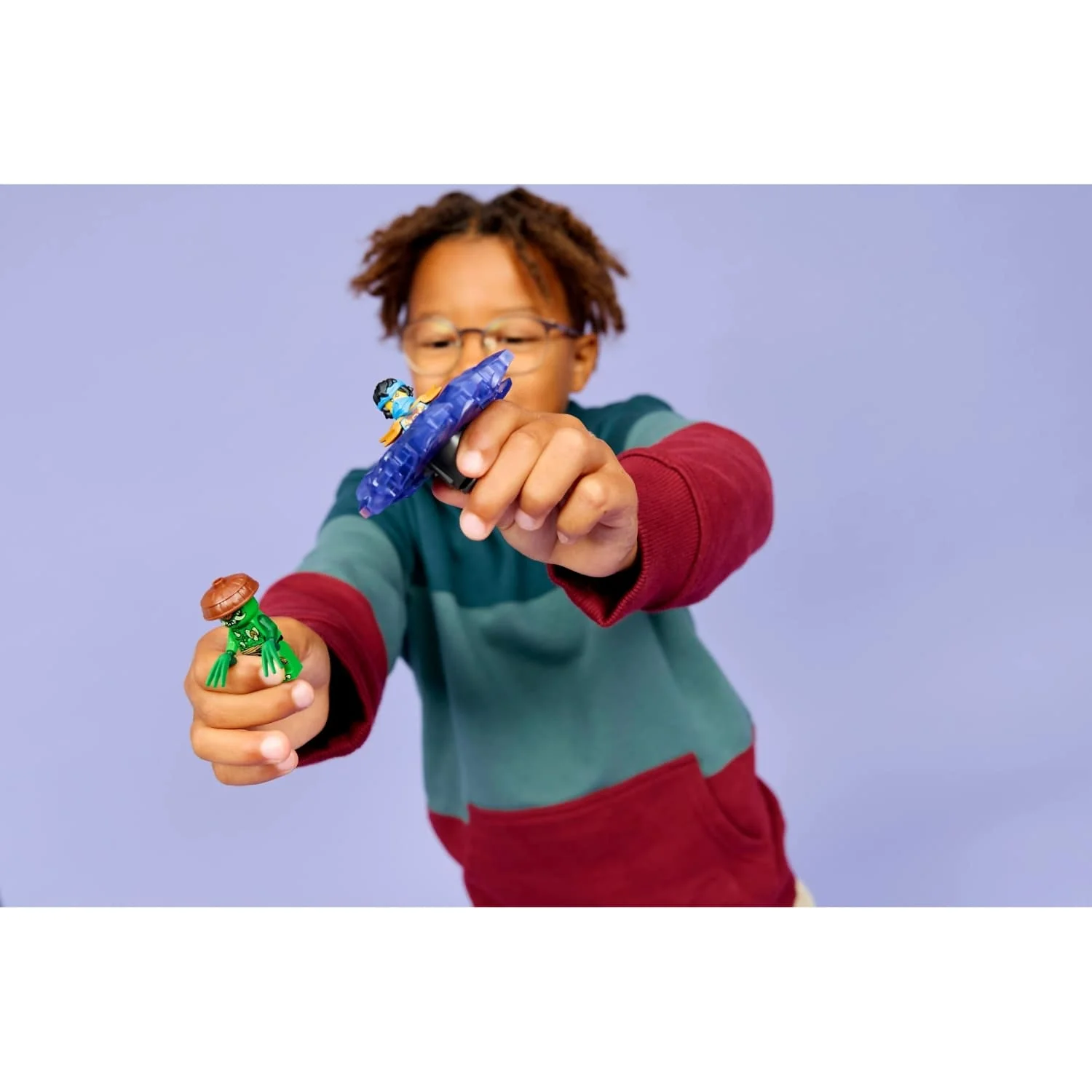 LEGO 71849 Nya vs. Mutation Monster Spinner - Ninjago - Image 5