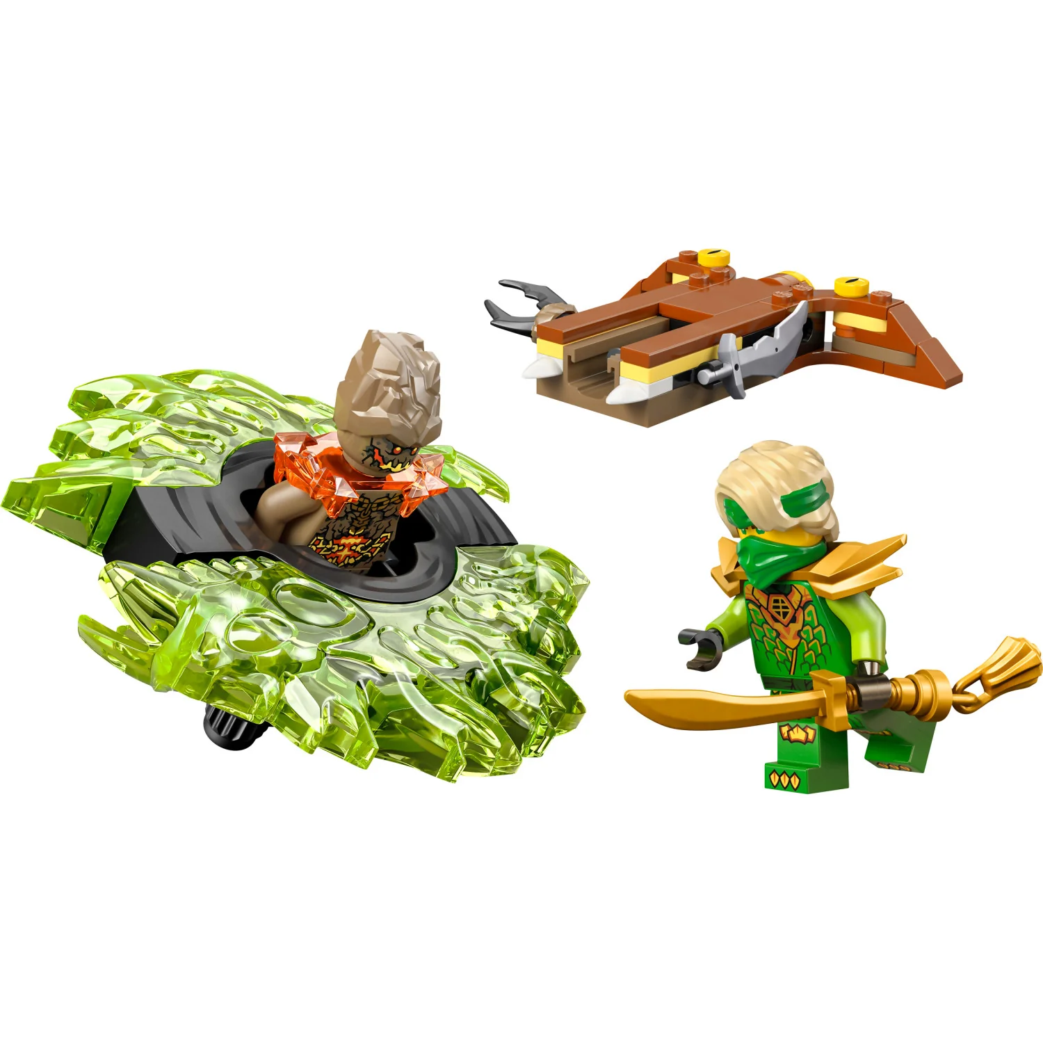 LEGO 71850 Lloyd vs. Earth Monster Spinner - Ninjago - Image 2