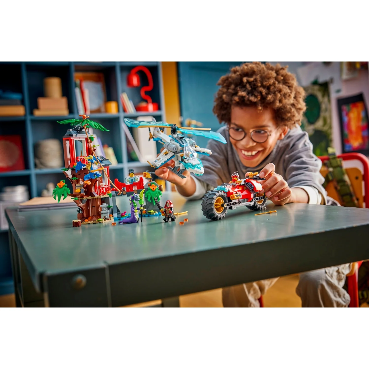 LEGO 71857 Ninja Vehicle Tree House Battle - Ninjago - Image 7