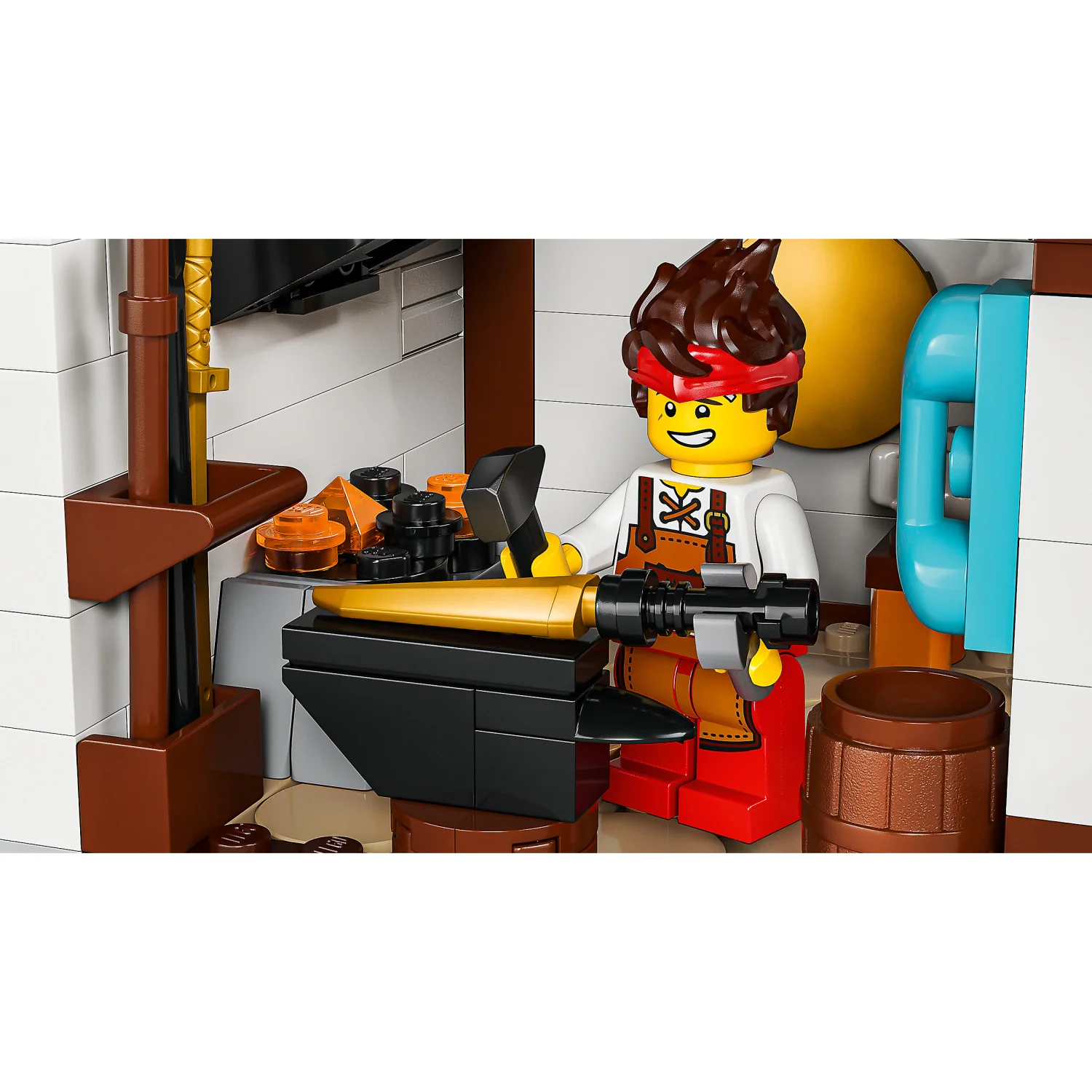 LEGO 71858 Four Weapons Blacksmith 15th Anniversary - Ninjago - Image 6