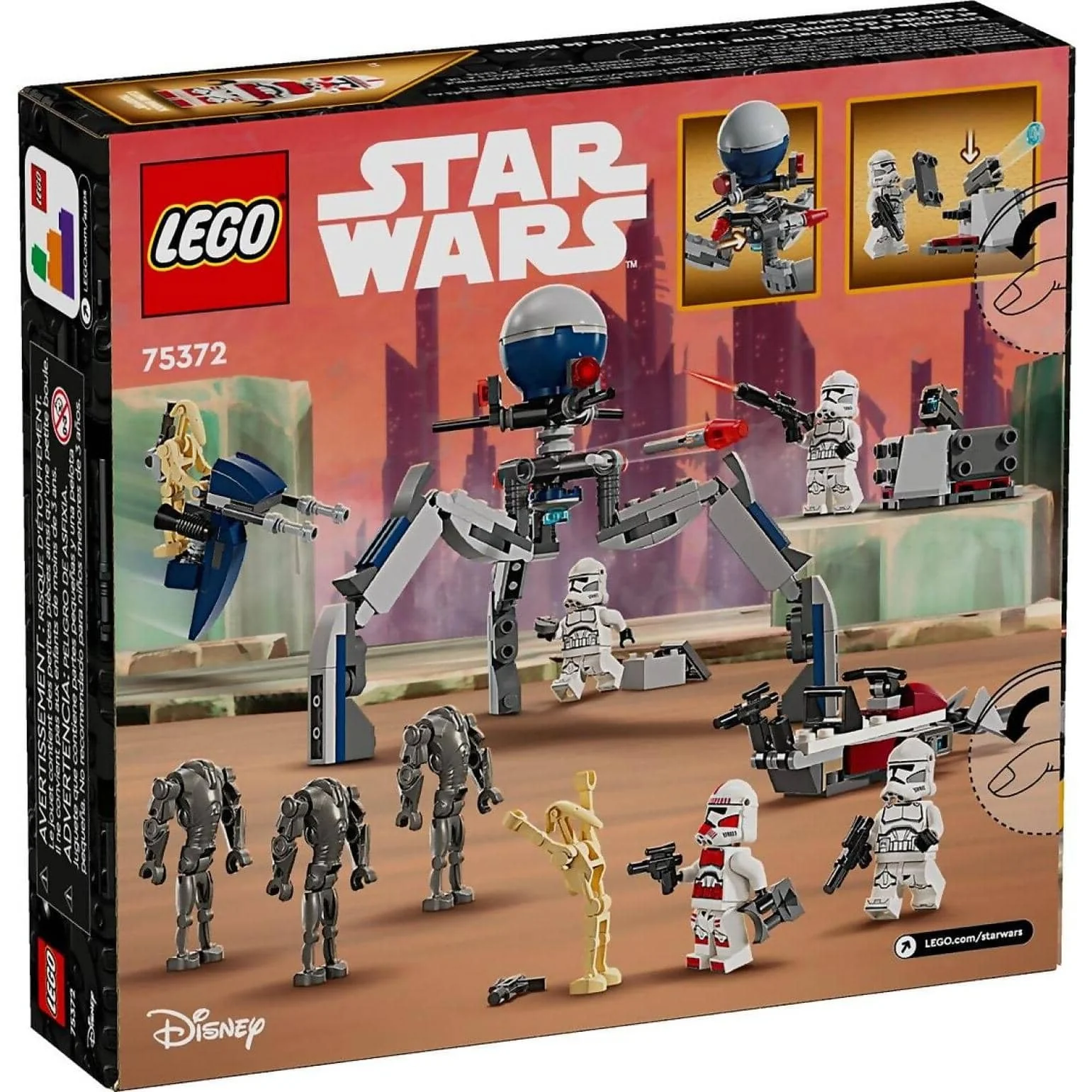 LEGO 75372 Clone Trooper™ & Battle Droid™ Battle Pack - Star Wars - Image 5
