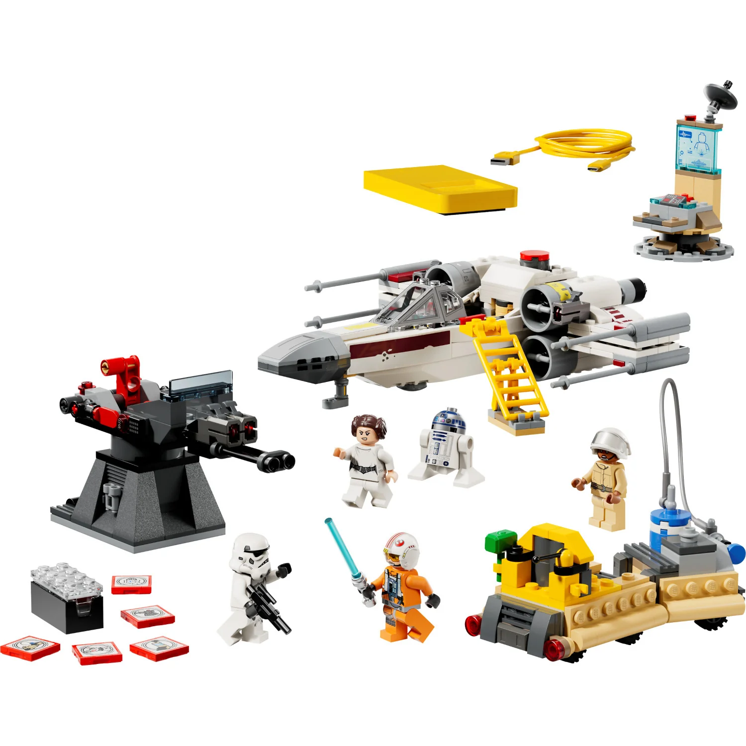 LEGO 75423 SMART Play: Luke's Red Five X-Wing - Star Wars - Image 2