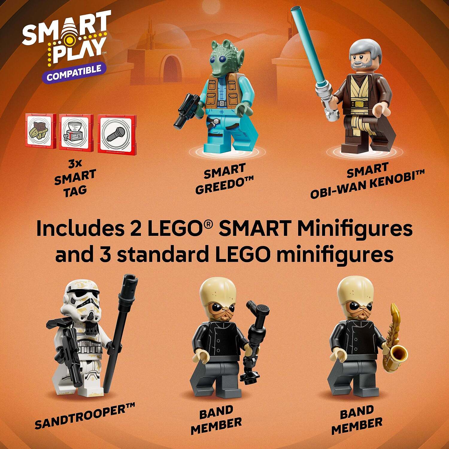 LEGO 75425 SMART Play Compatible: Mos Eisley Cantina - Star Wars - Image 6