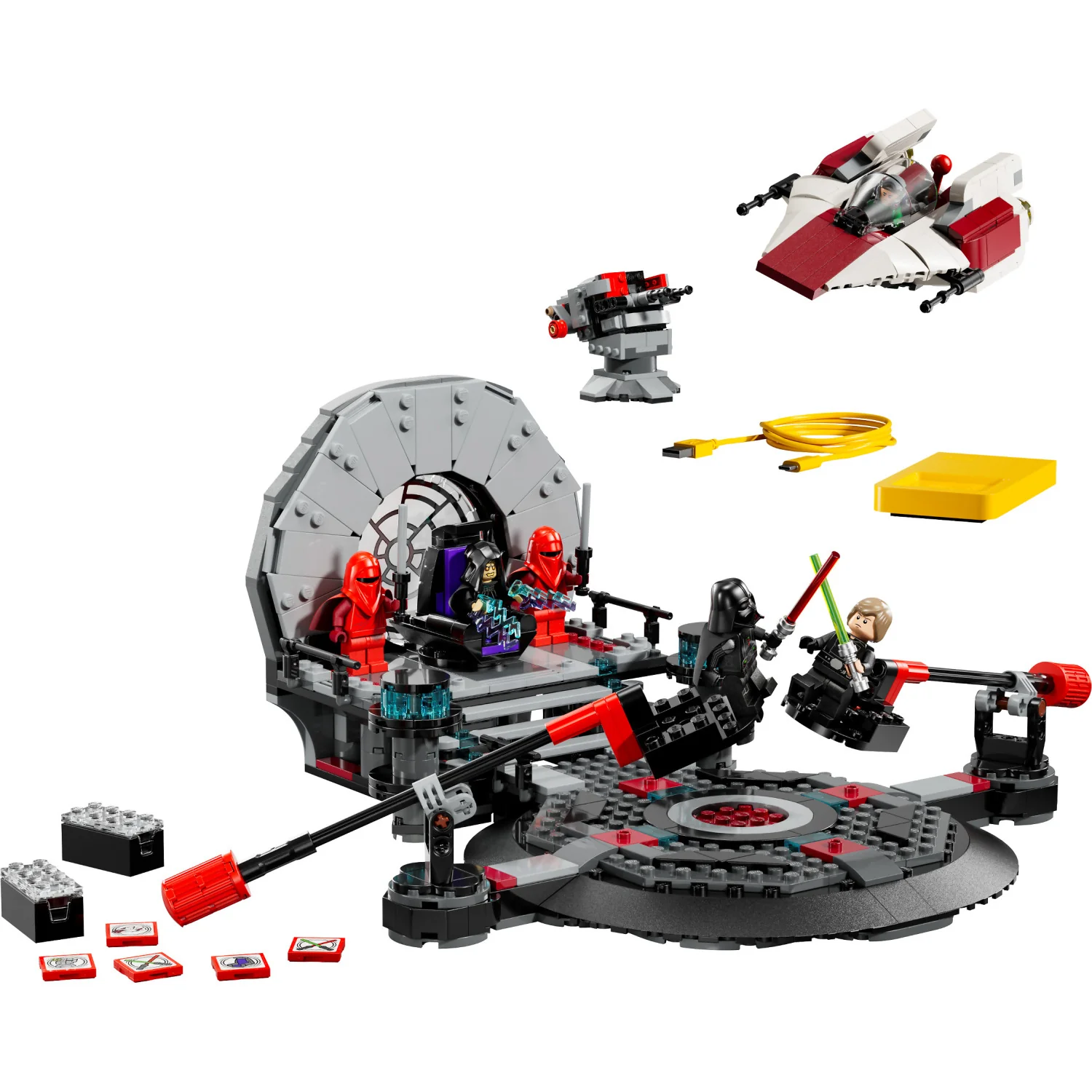 LEGO 75427 SMART Play: Throne Room Duel and A-Wing - Star Wars - Image 2