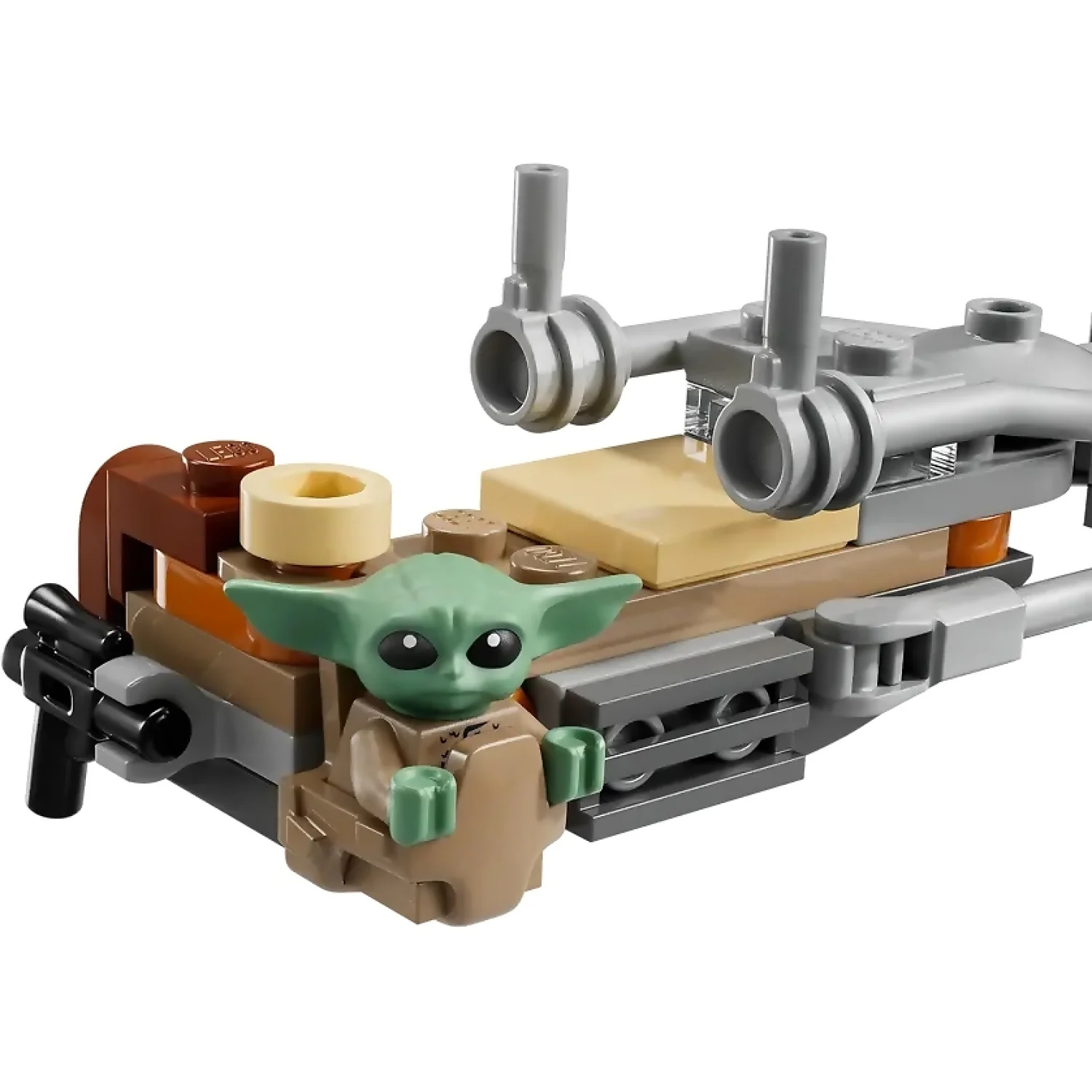 LEGO 75436 The Mandalorian and Grogu's Speeder Bike - Star Wars - Image 5