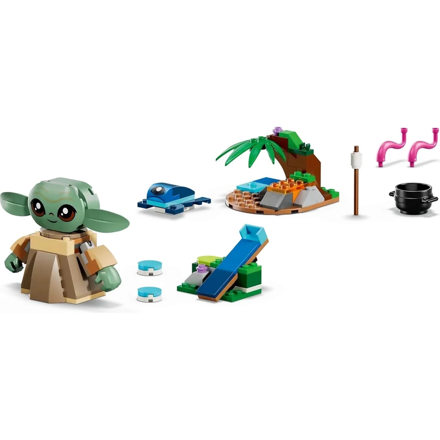 LEGO 75443 Grogu's Homestead - Star Wars - Image 3