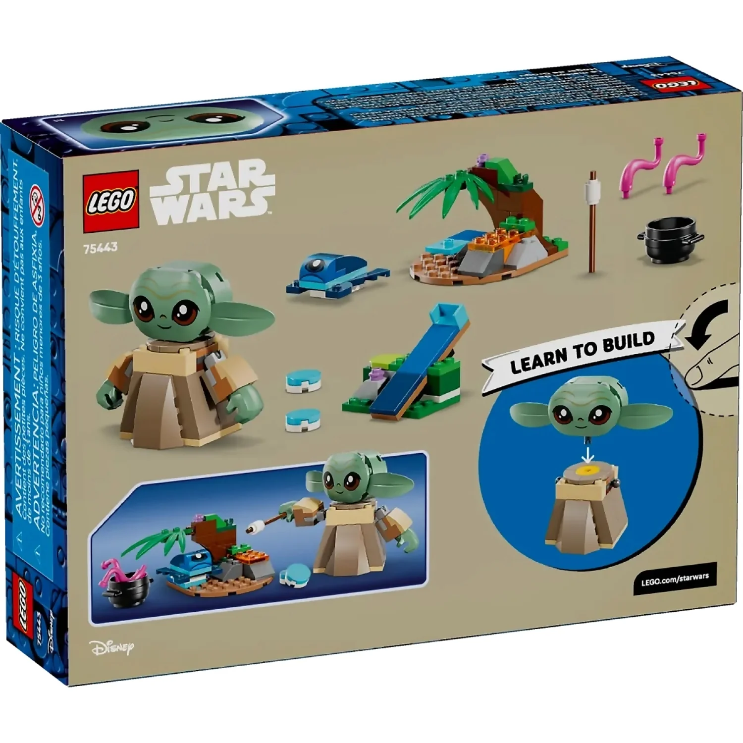 LEGO 75443 Grogu's Homestead - Star Wars - Image 9