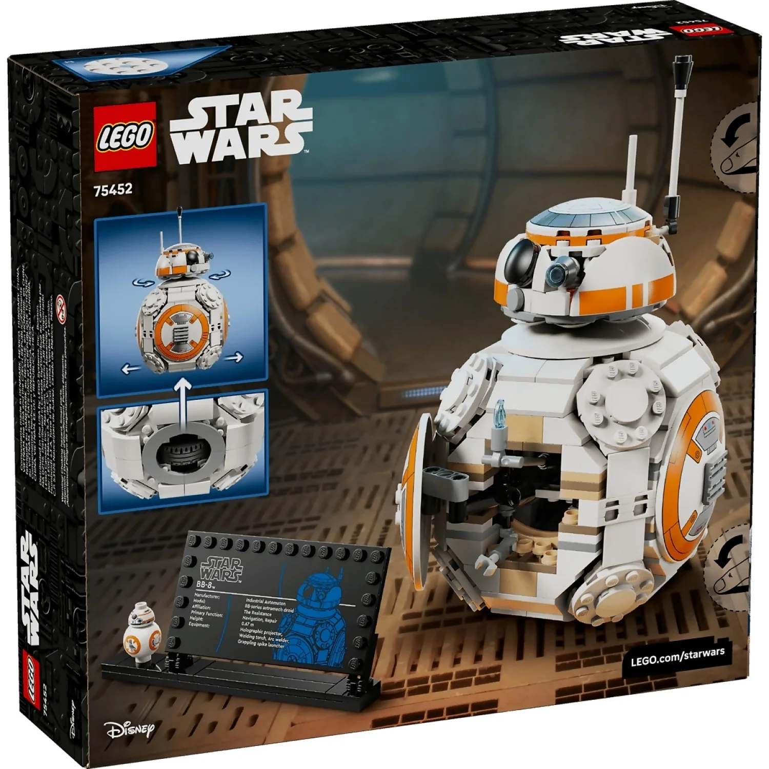 LEGO 75452 BB-8 Astromech Droid - Star Wars - Image 9