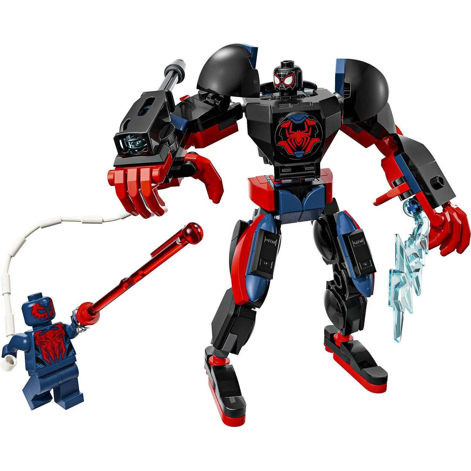 LEGO 76337 Miles Morales Mech vs. Spider-Man 2099 - Marvel Super Heroes - Image 3