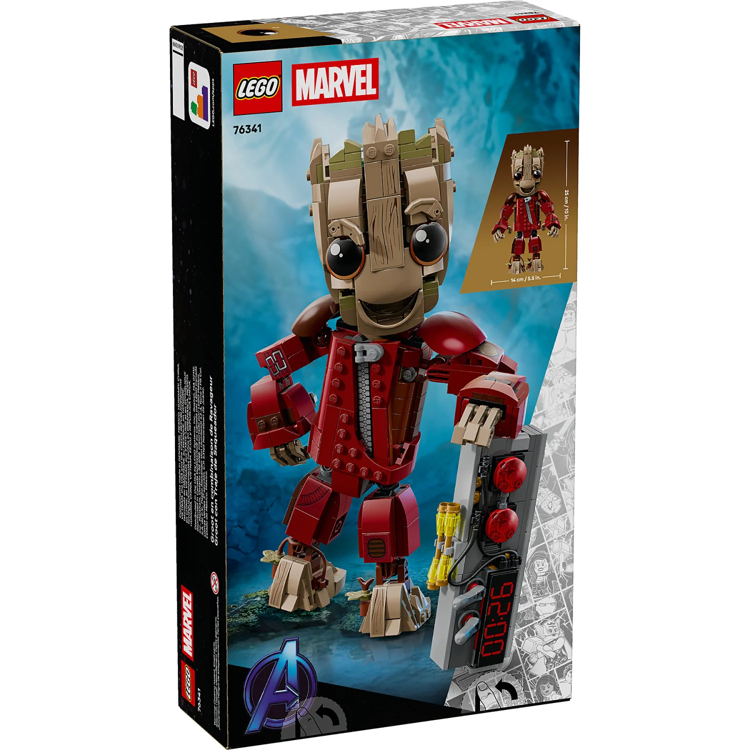 LEGO 76341 Ravager Jumpsuit Groot - Marvel Super Heroes - Image 8