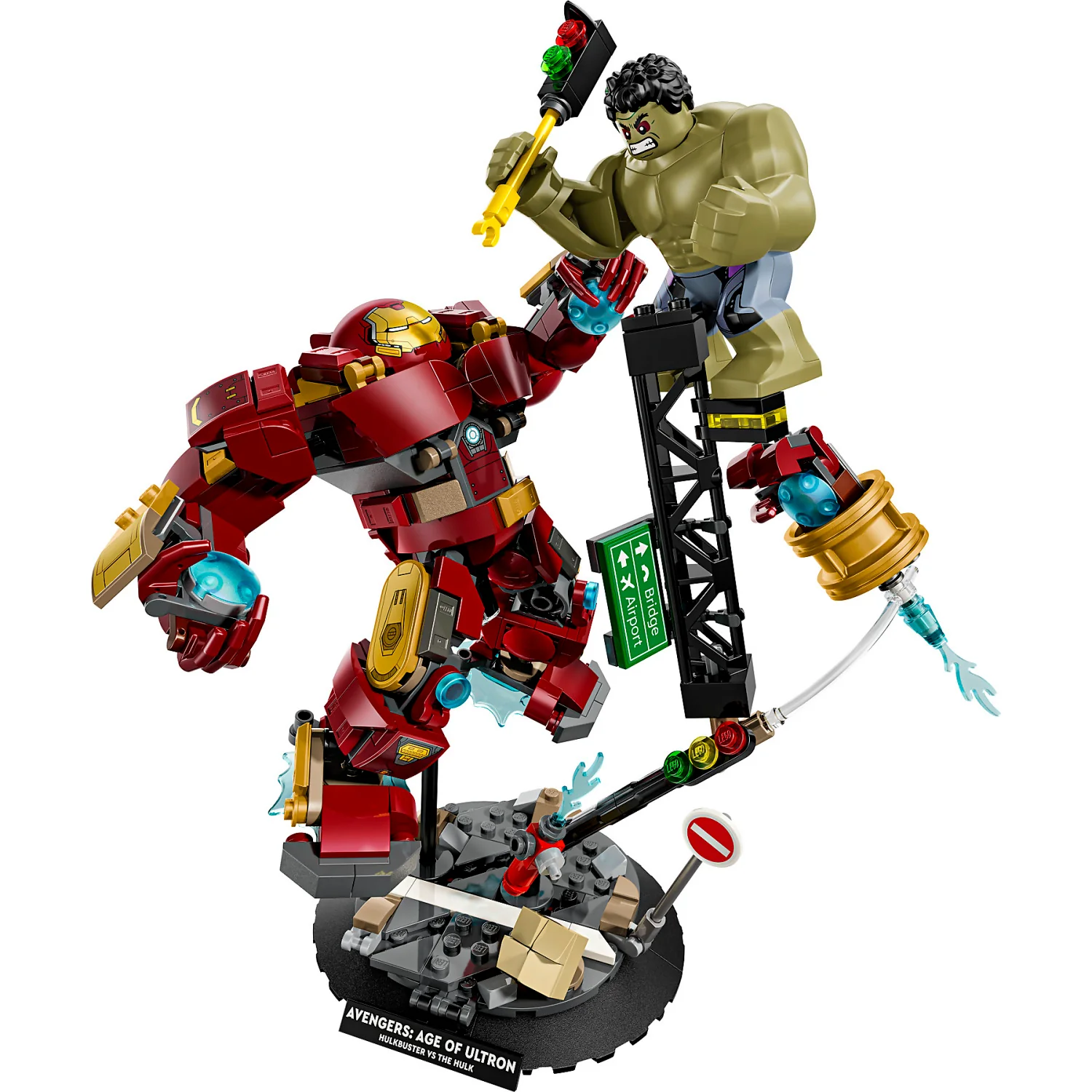LEGO 76343 Epic Battle: Hulkbuster vs. The Hulk - Marvel Super Heroes - Image 2