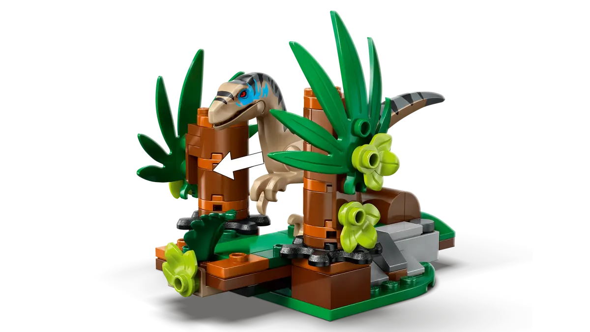 LEGO 76972 Raptor Off-Road Escape - Jurassic World - Image 4