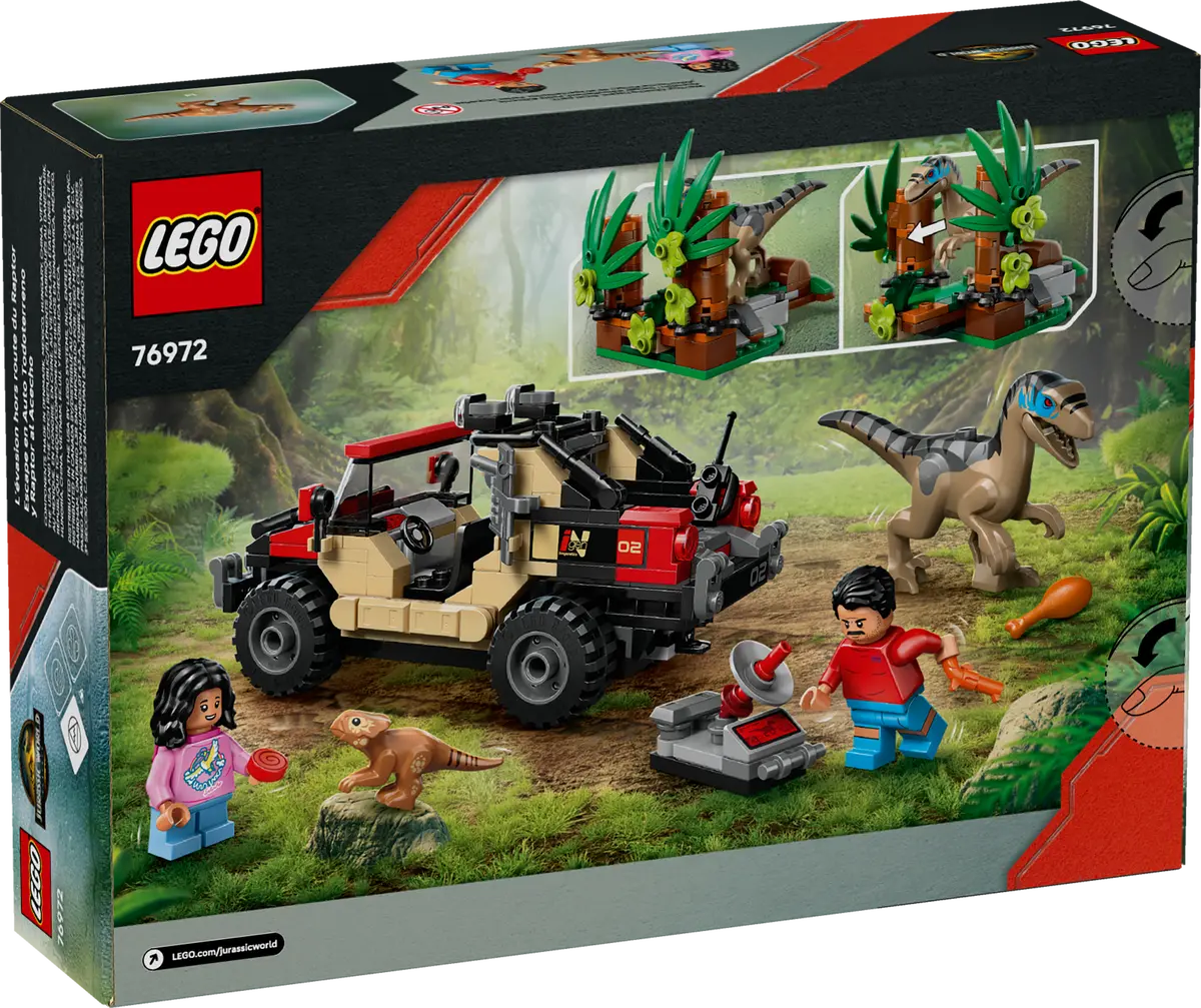 LEGO 76972 Raptor Off-Road Escape - Jurassic World - Image 8