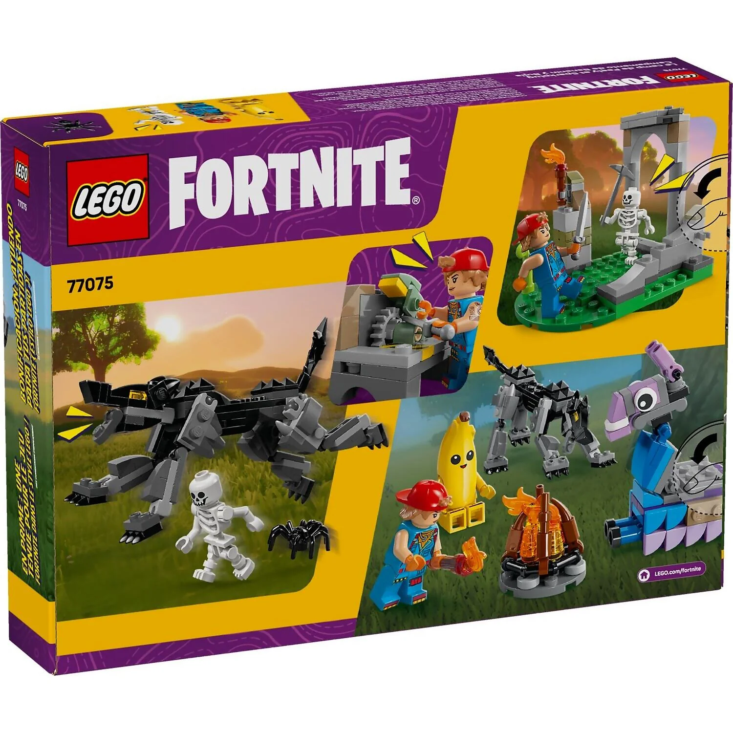 LEGO 77075 Peely & Sparkplugs Camp - Fortnite - Image 2