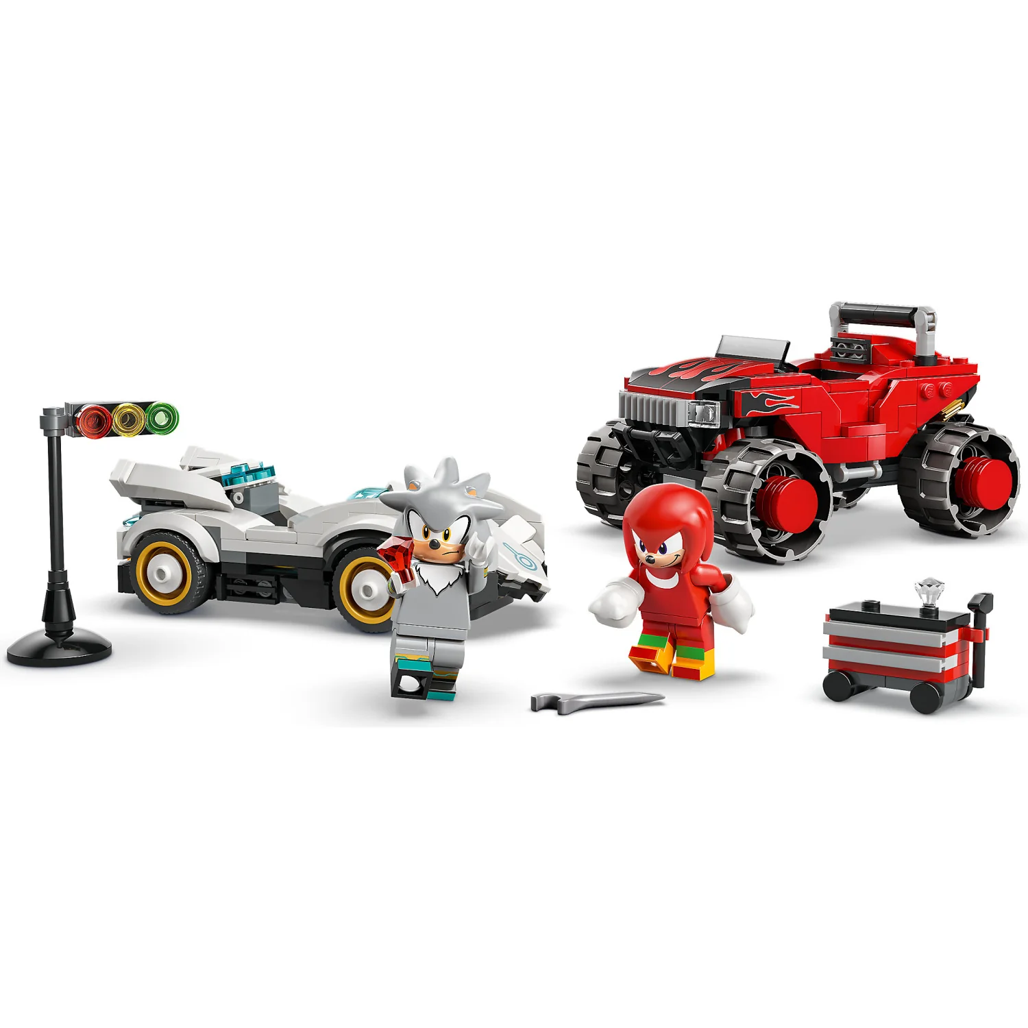 LEGO 77118 Silver's Car vs. Knuckles Monster Truck - Sonic the Hedgehog - Image 3