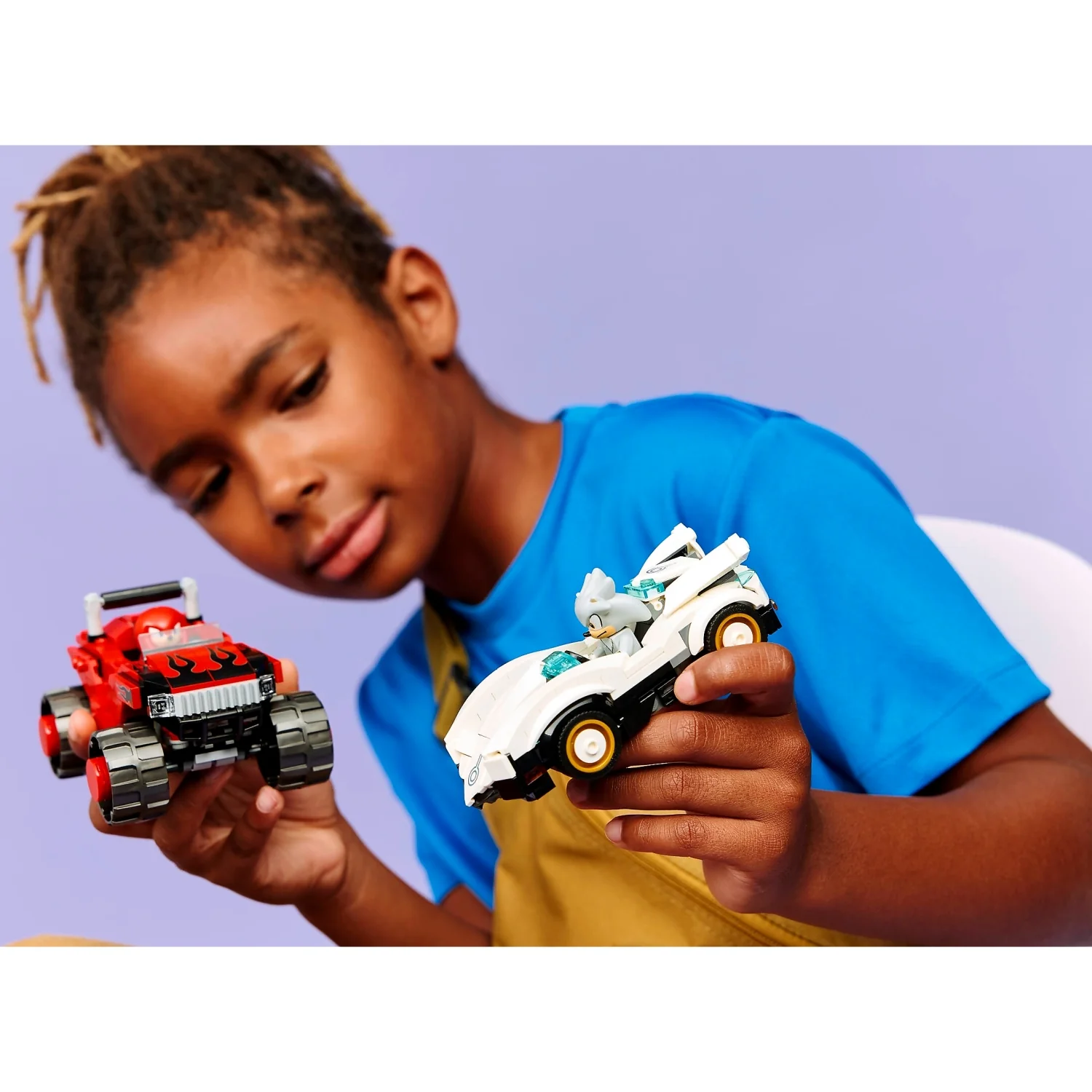 LEGO 77118 Silver's Car vs. Knuckles Monster Truck - Sonic the Hedgehog - Image 9