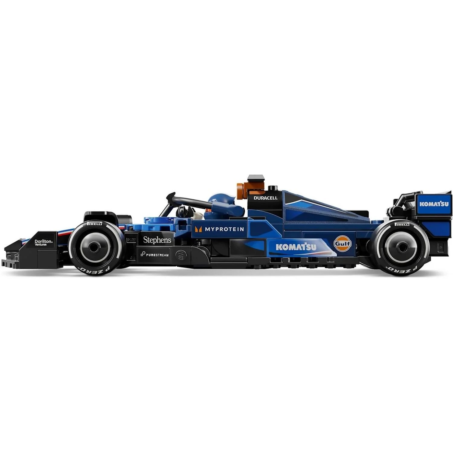 LEGO 77249 Williams Racing FW46 F1® Race Car - Speed Champions - Image 2