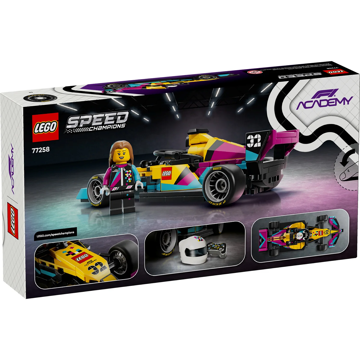 LEGO 77258 F1 ACADEMY LEGO Race Car - Speed Champions - Image 8