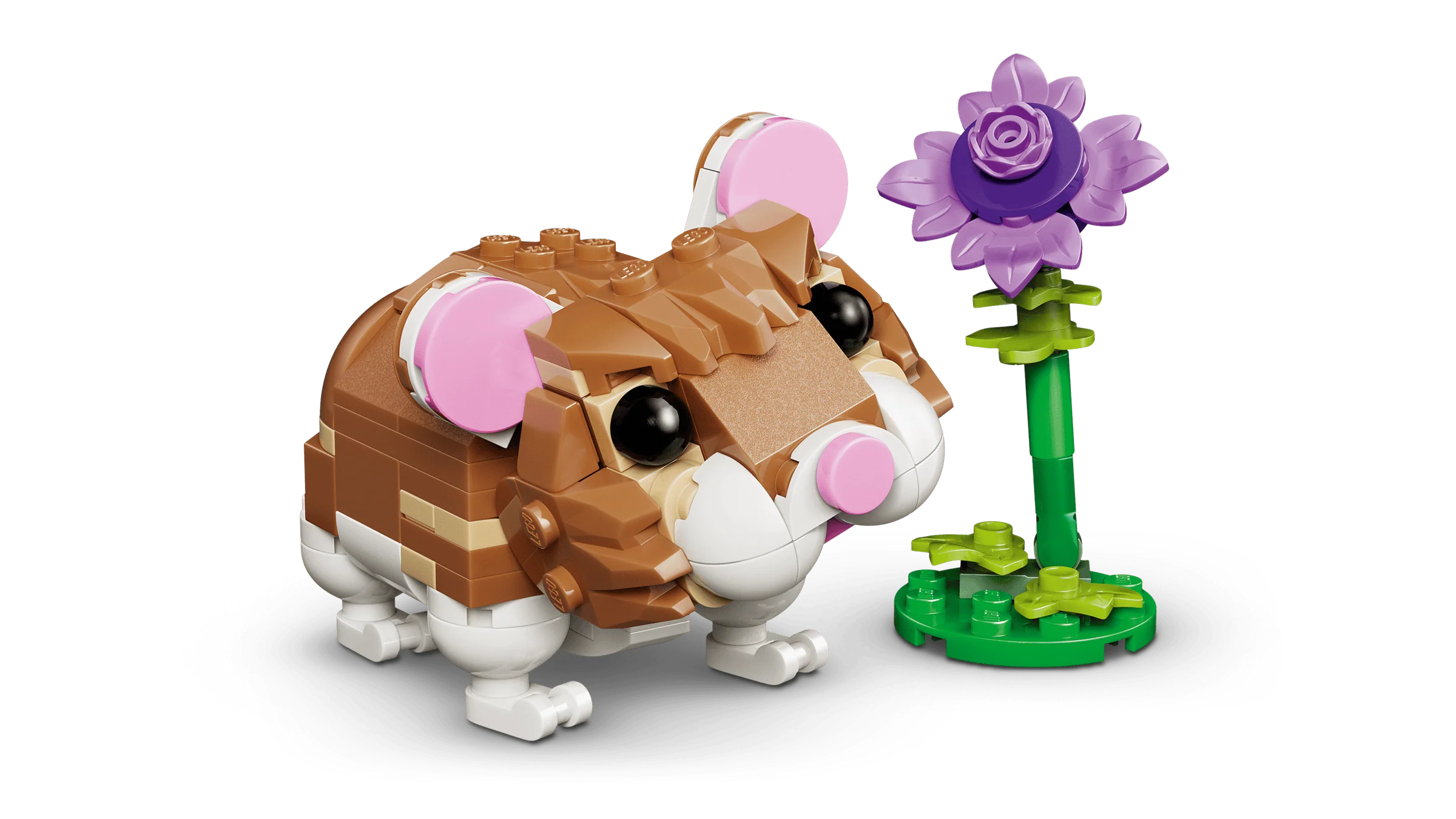 LEGO CREATOR 3-in-1 - Cute Hamster with a Flower - Image 5