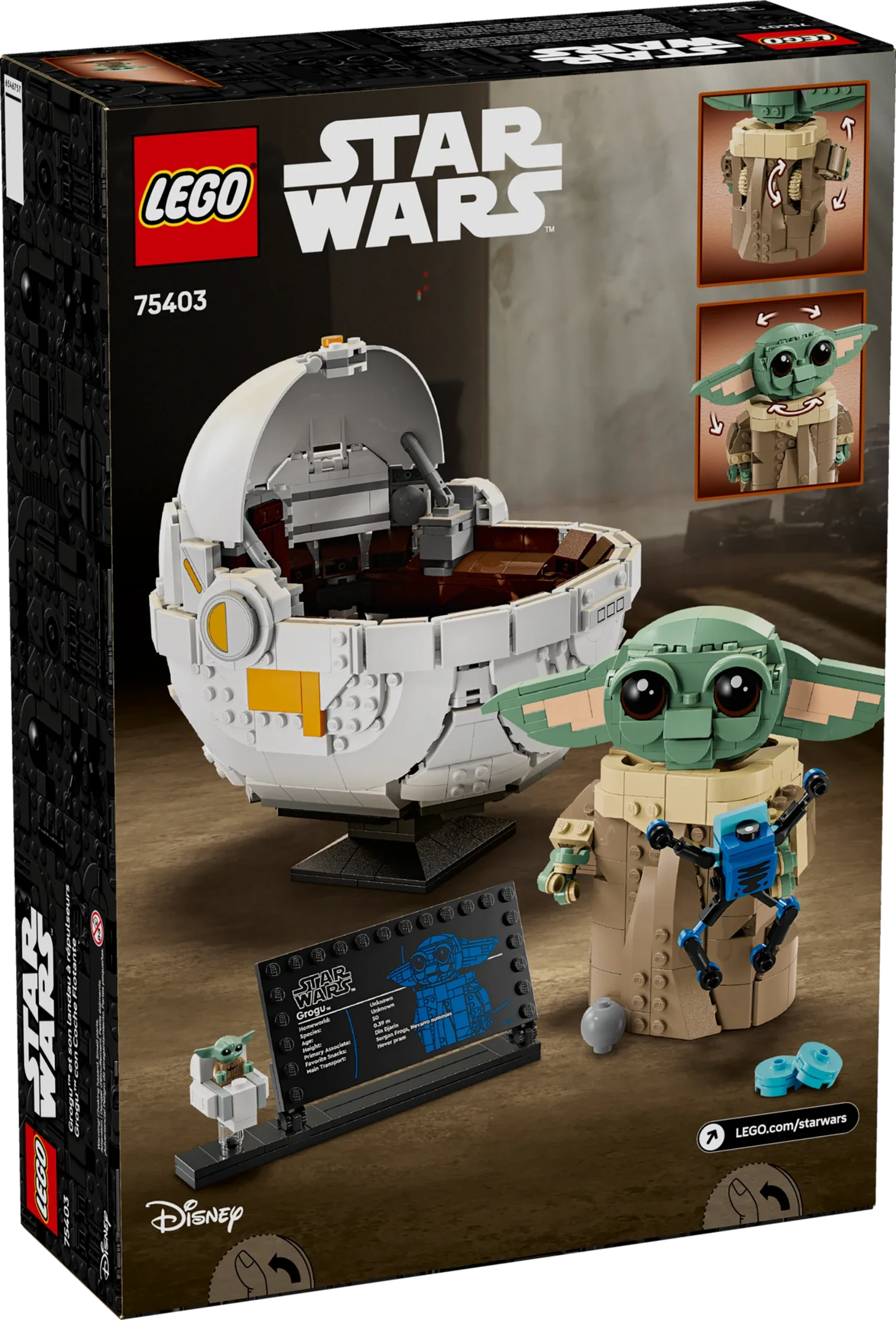 Lego Grogu with Hover Pram - Image 9