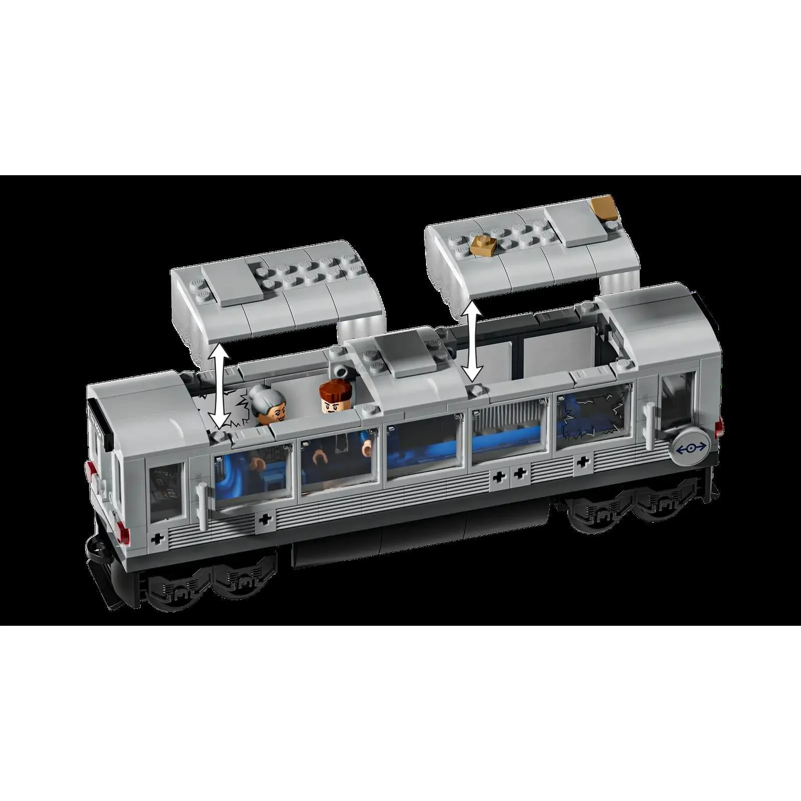 Lego Marvel Spiderman Vs. Doc Ock Subway Train Scene - Image 4
