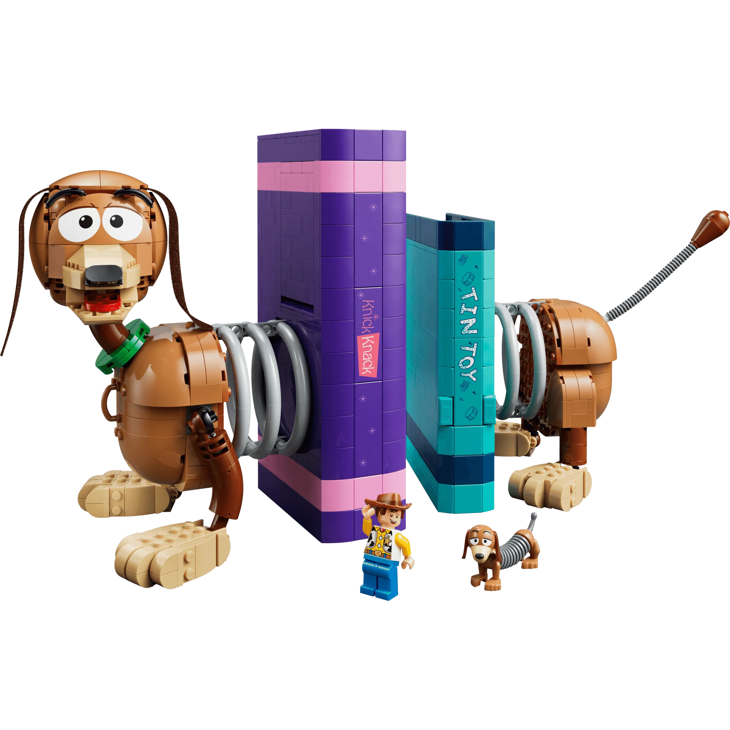 Lego Toy Story Slinky Dog Bookends - Image 2