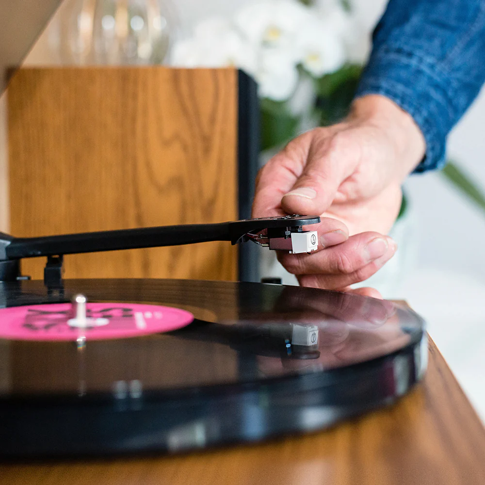 Lenco LS-300 Turntable with Bluetooth Connectivity & 2 Speakers (Wooden) - Image 3