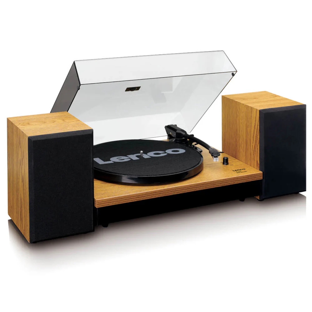 Lenco LS-300 Turntable with Bluetooth Connectivity & 2 Speakers (Wooden) - Image 9