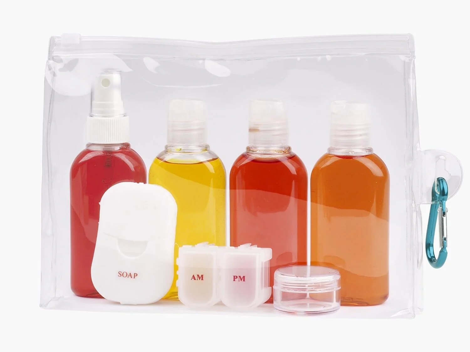 Lewis N.Clark Carry On Travel Bottles - Image 4