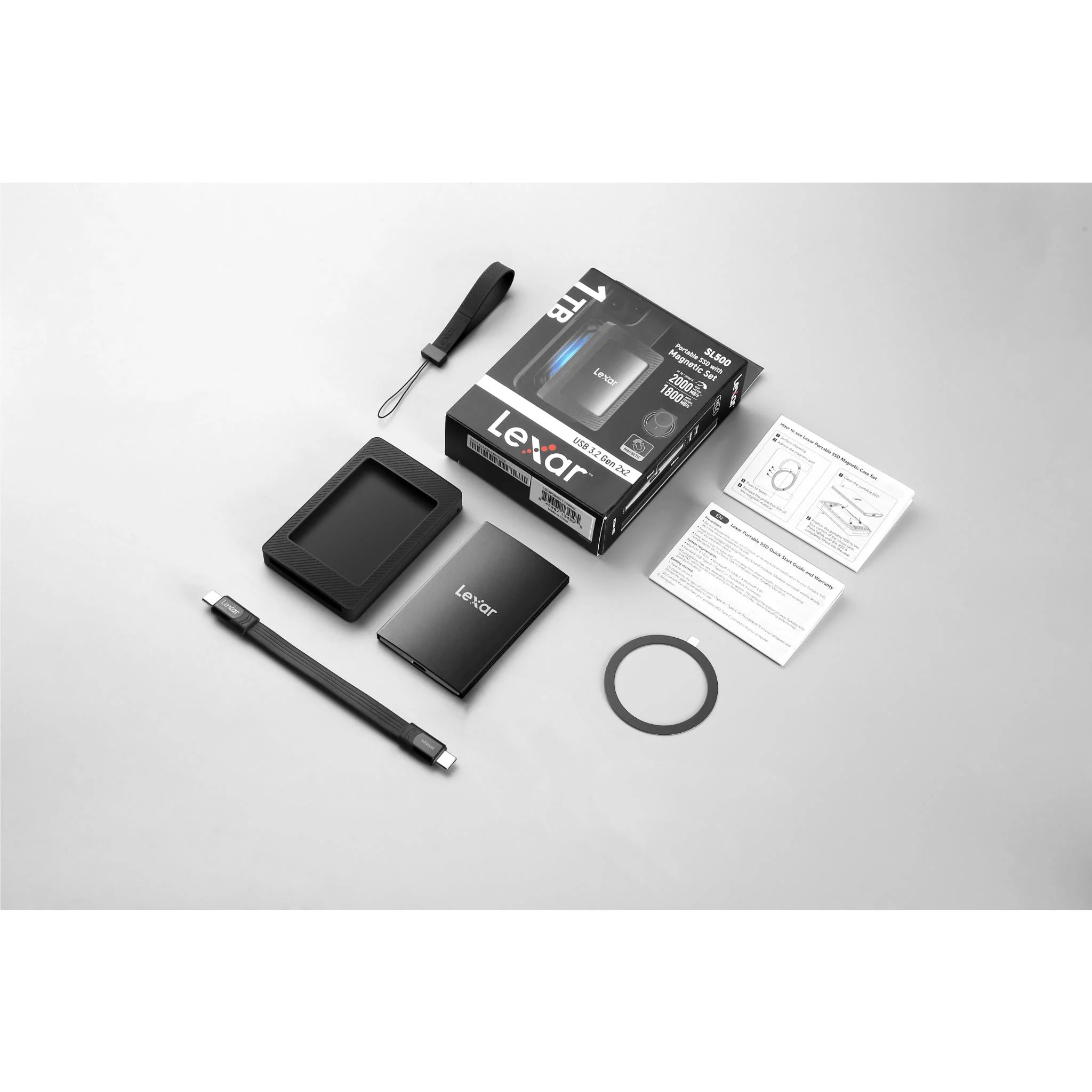 Lexar SL500 1TB Portable SSD (Black) - Image 11