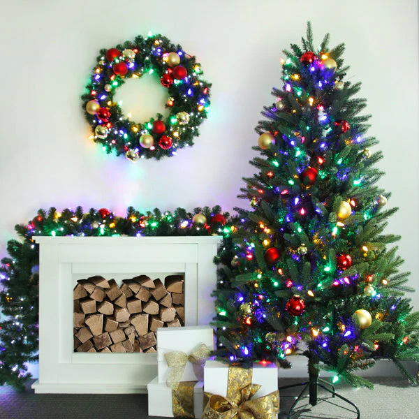Lexi Lighting C6 Pinecone 200 LEDs Connectable String Christmas Lights Multicolour - Image 3