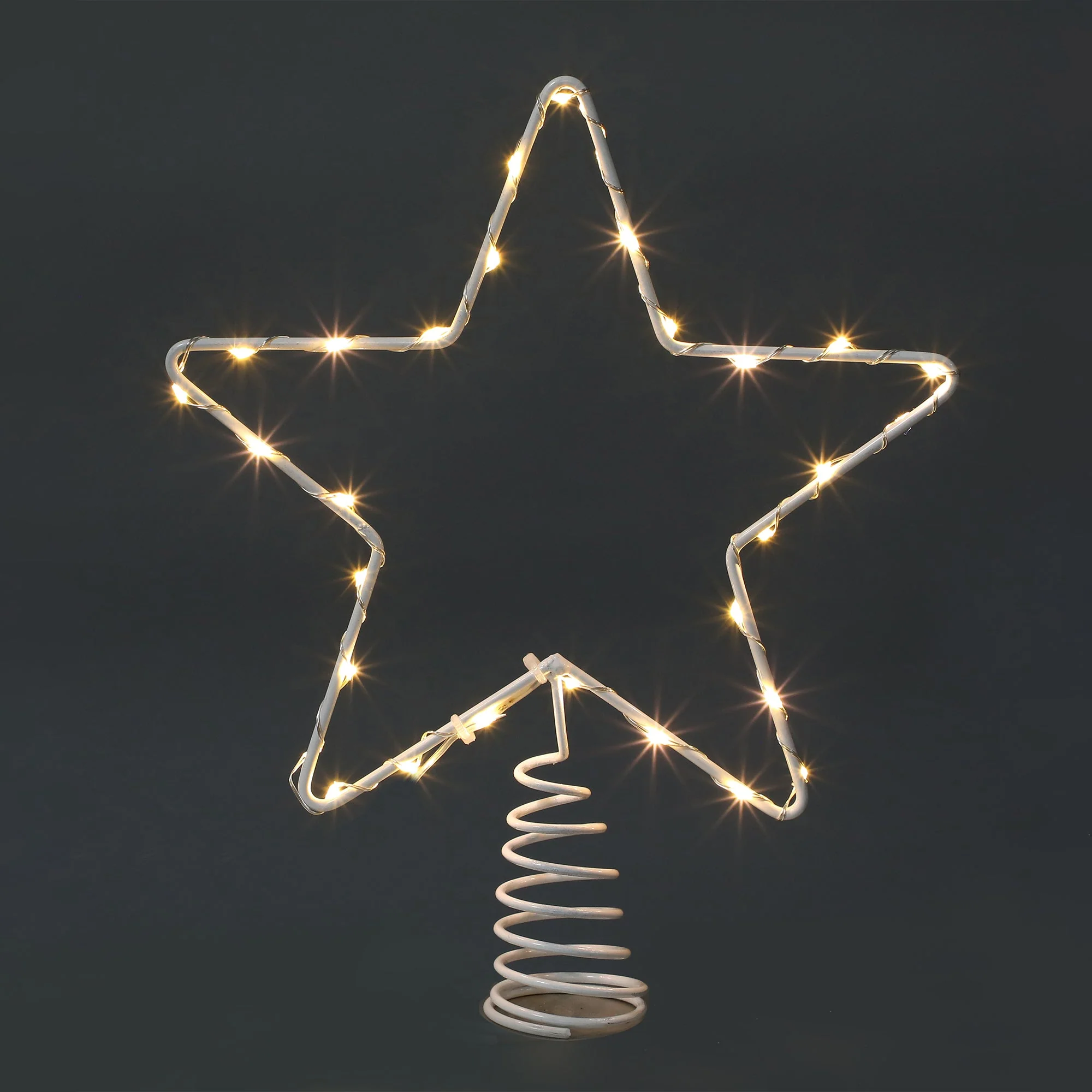 Lexi Lighting Lit Star Tree Top Christmas Lights (Battery Operated) - Image 2