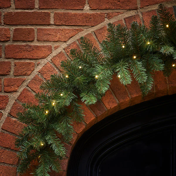 Lexi Lighting Pre-Lit Garland Christmas Lights Small - Image 3
