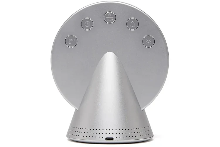 Lexon Conic Radio Alarm Clock With FM Bluetooth Speaker - Alu Polish - Image 3