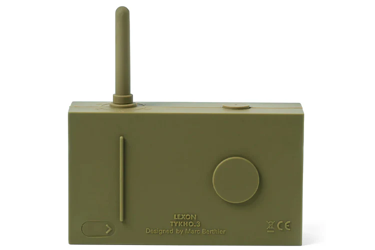 Lexon Thykho 3 FM Radio & Bluetooth Speaker - Kakhi - Image 2