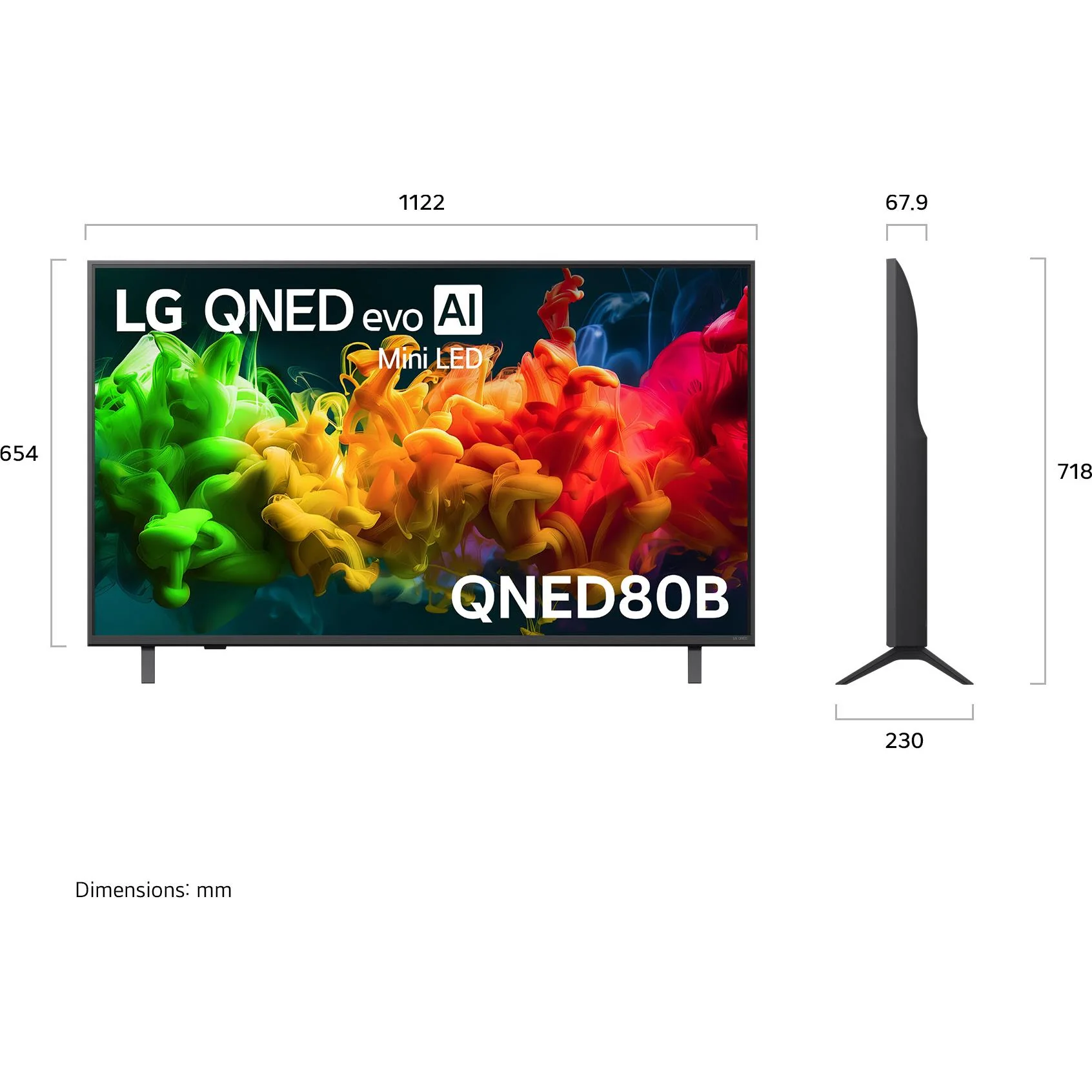 LG 50" QNED80B EVO AI Mini-LED 4K Smart TV [2026] - Image 4